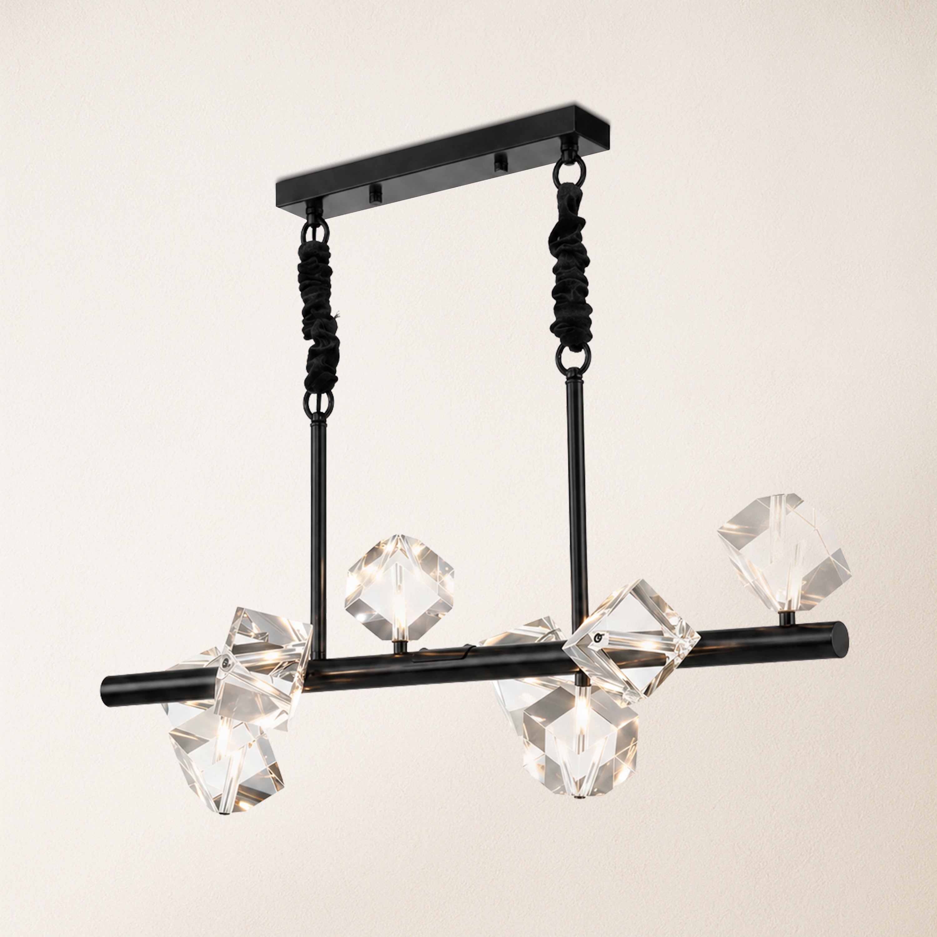 Stravon Radiant Structure Crystal Linear Chandelier