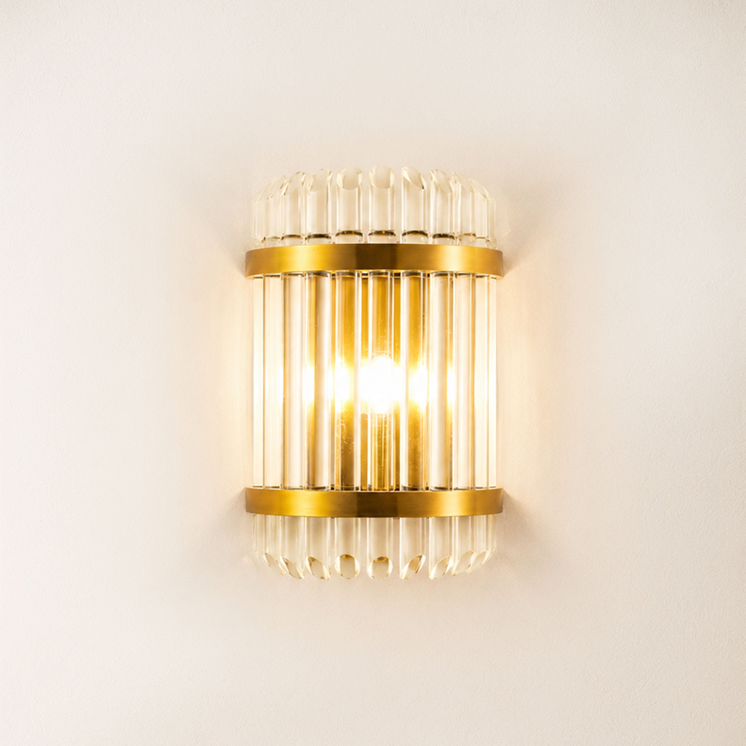 Oryana Crystal Icicle Wall Sconce 8.3"