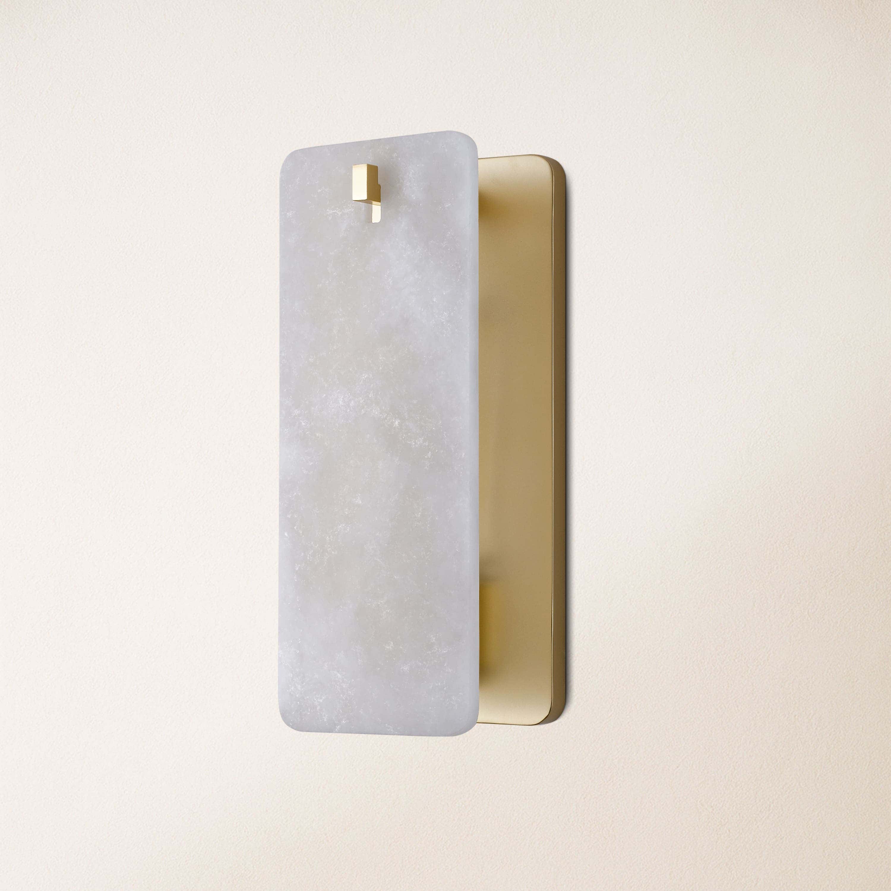 Lunara Alabaster Wall Sconce 32 cmH