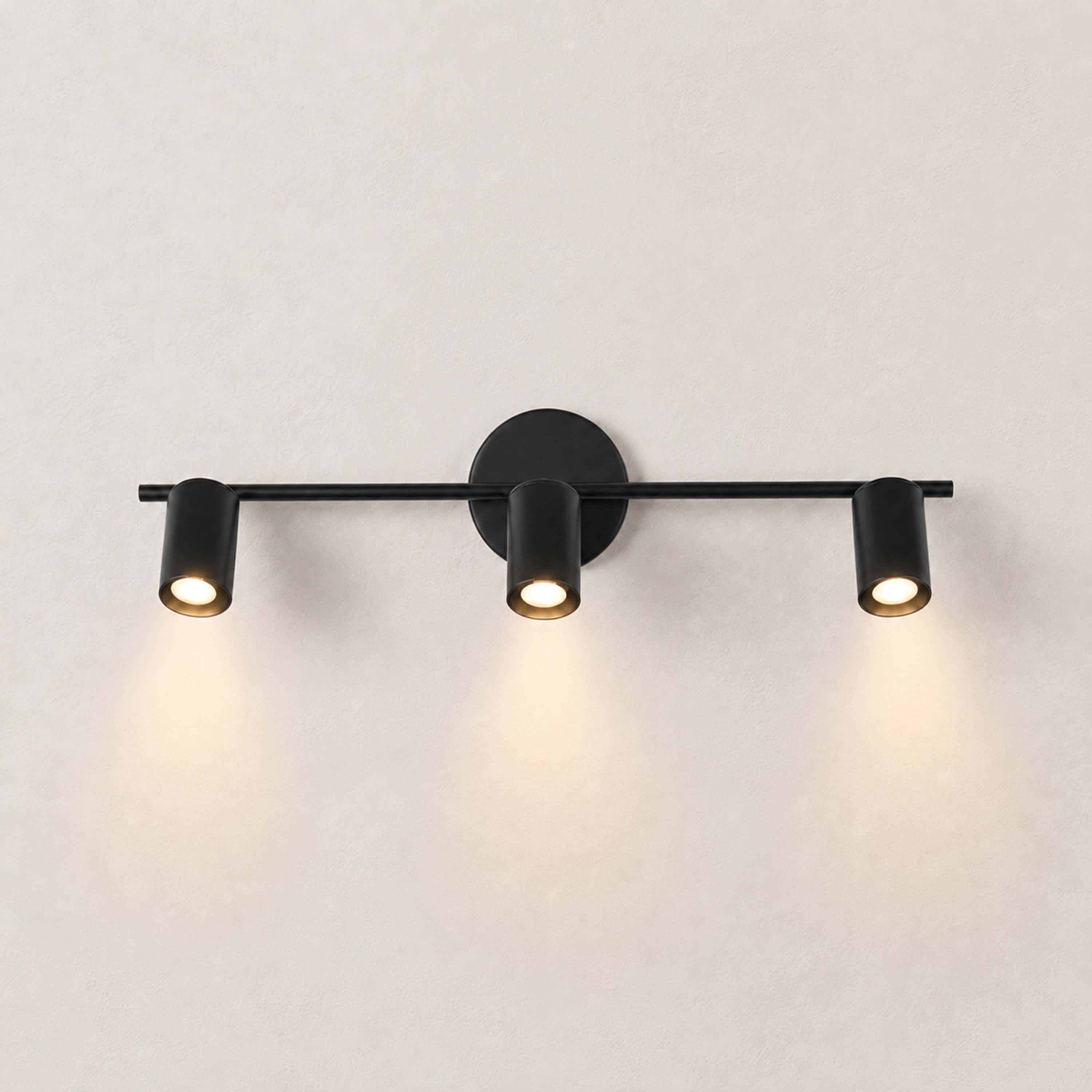 Erin Cylindrical 3-Light Wall Sconce