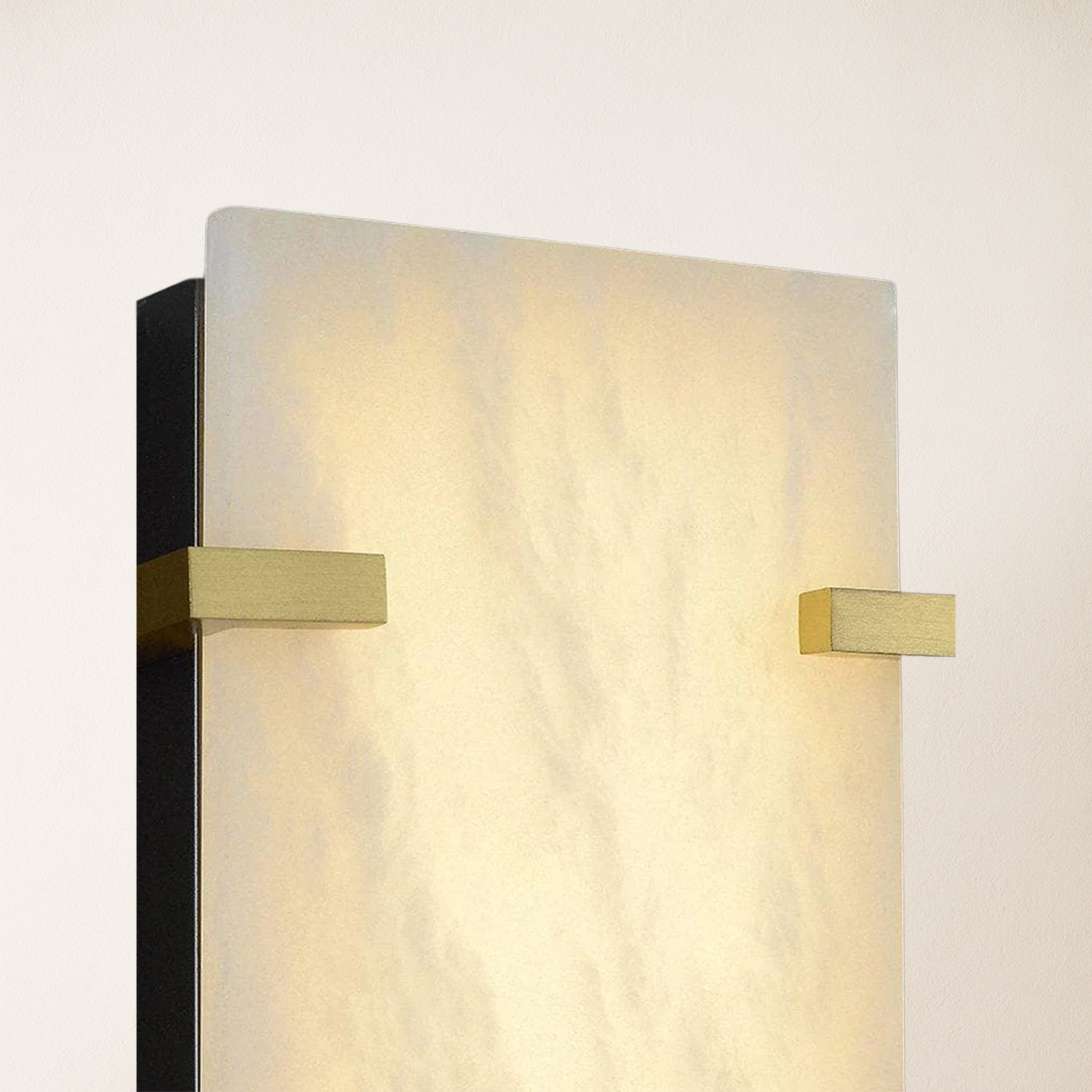 Janina Stable Alabaster Personality Wall Sconce 54.5cm H