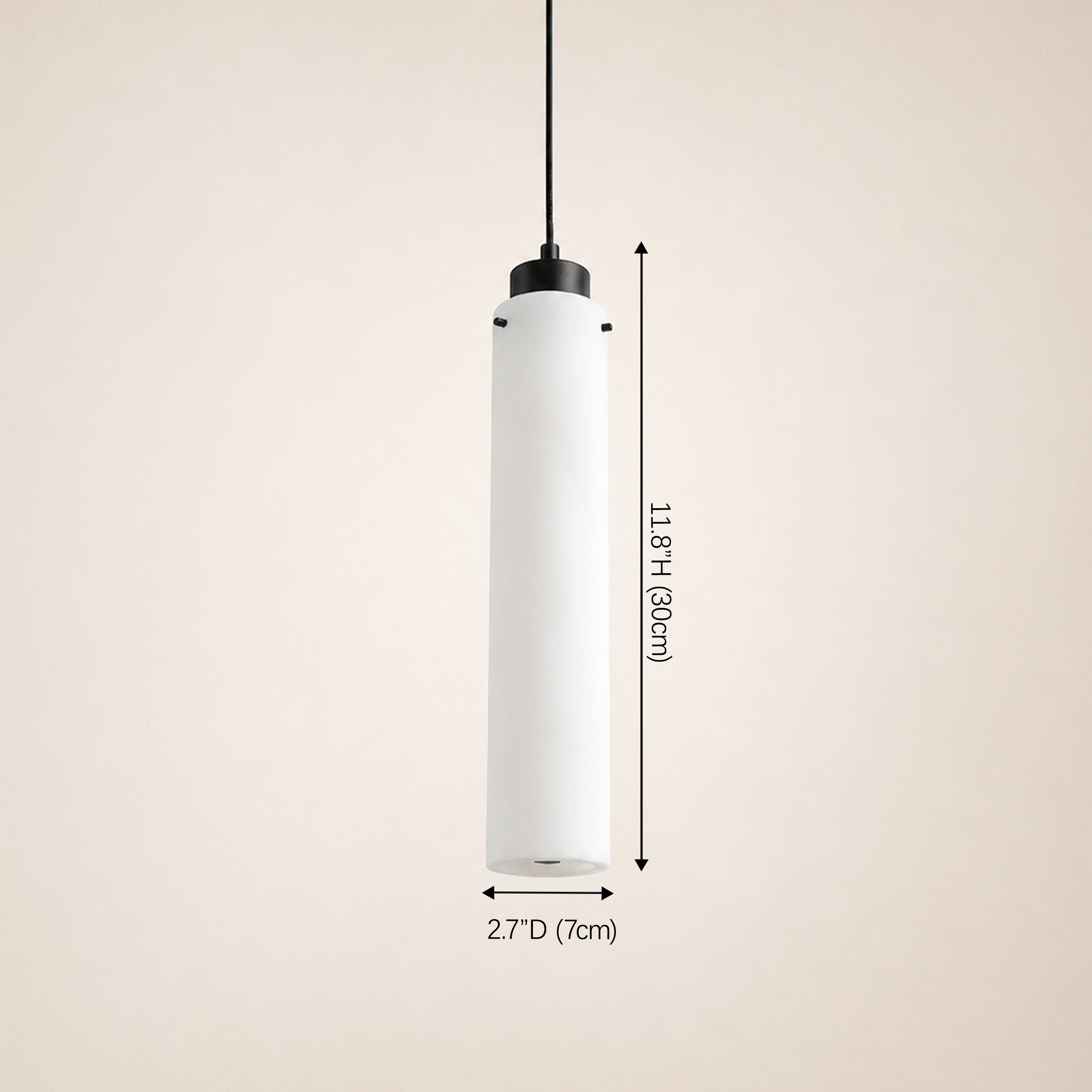 Simple Alabaster Pendant Lamp