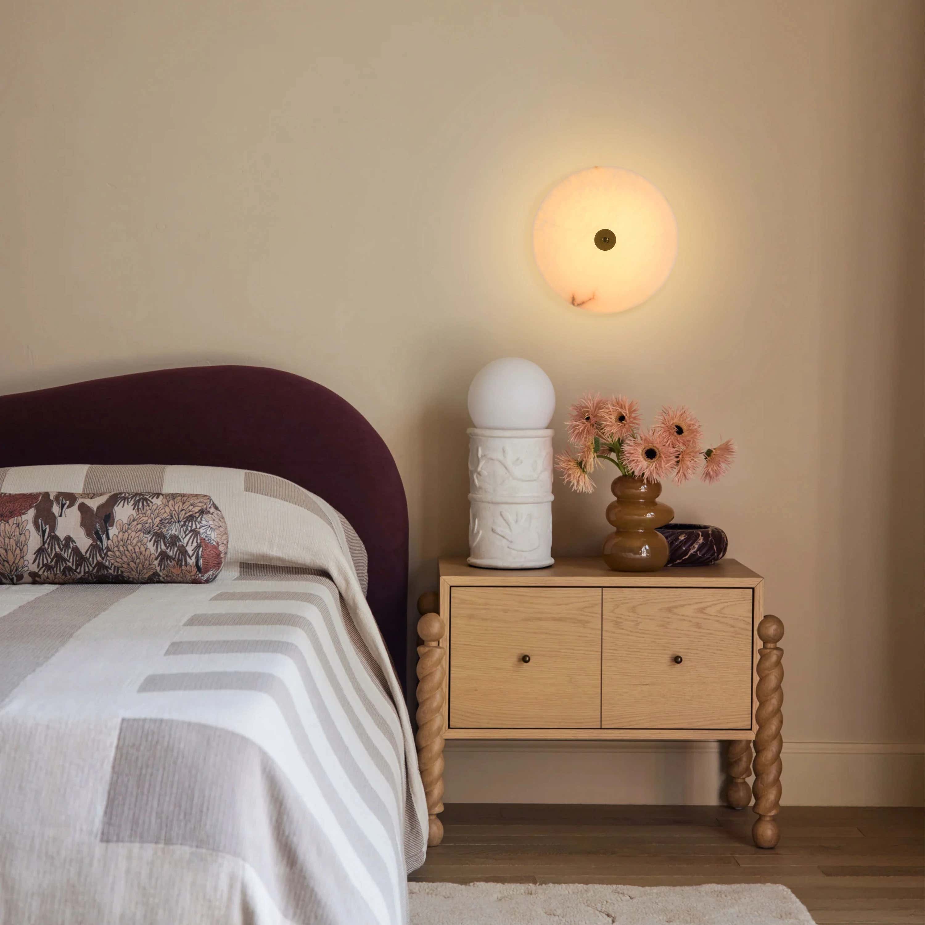 Cora Alabaster Ceiling Light 30cm