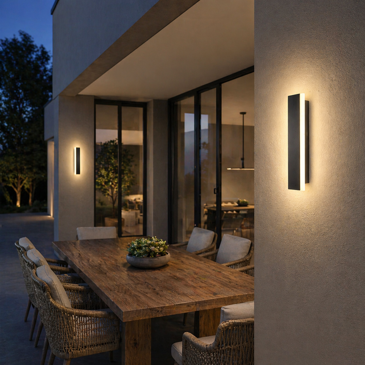 Orivelle Outdoor Wall Sconce 30cm H