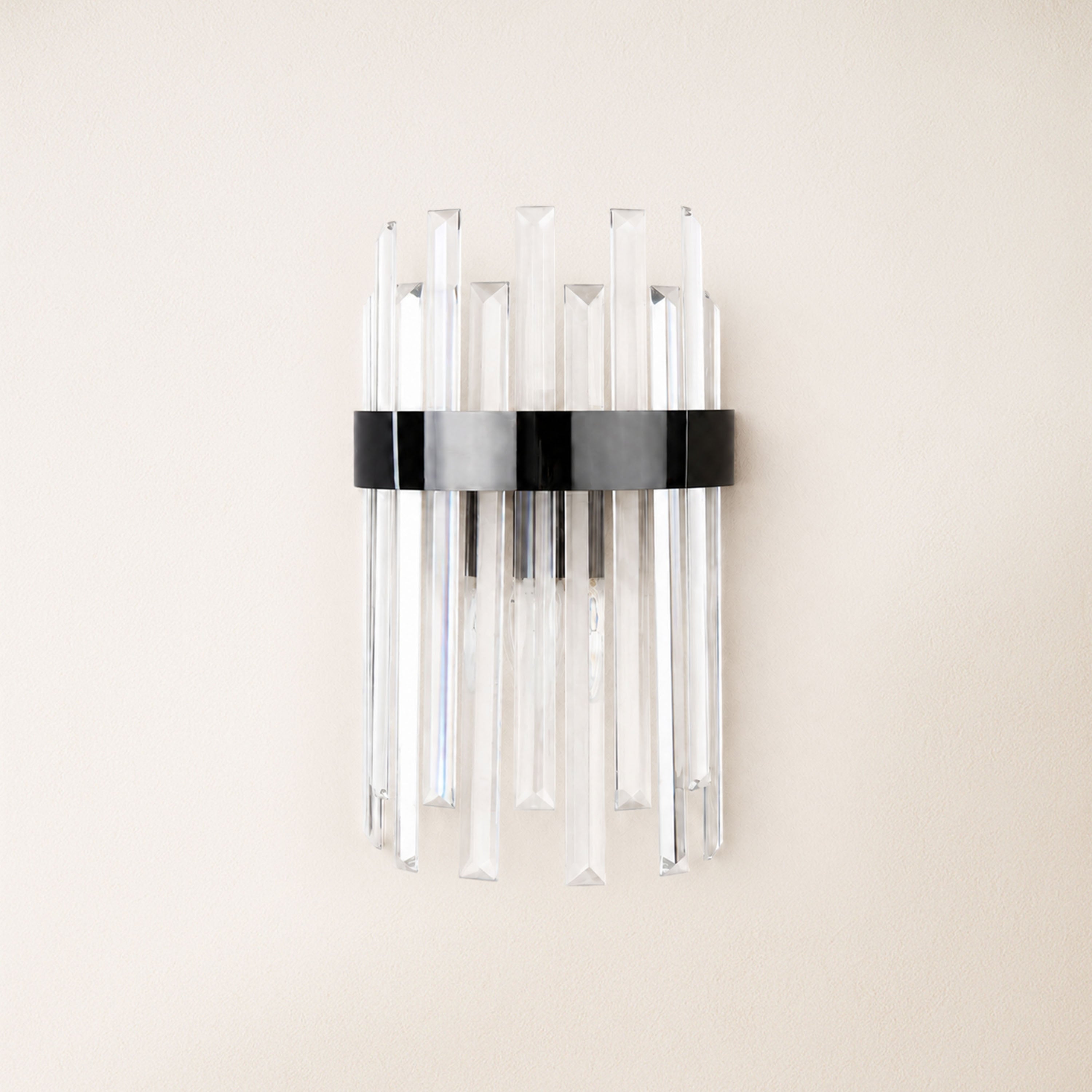 Oryana Crystal Icicle Wall Sconce 7.9"