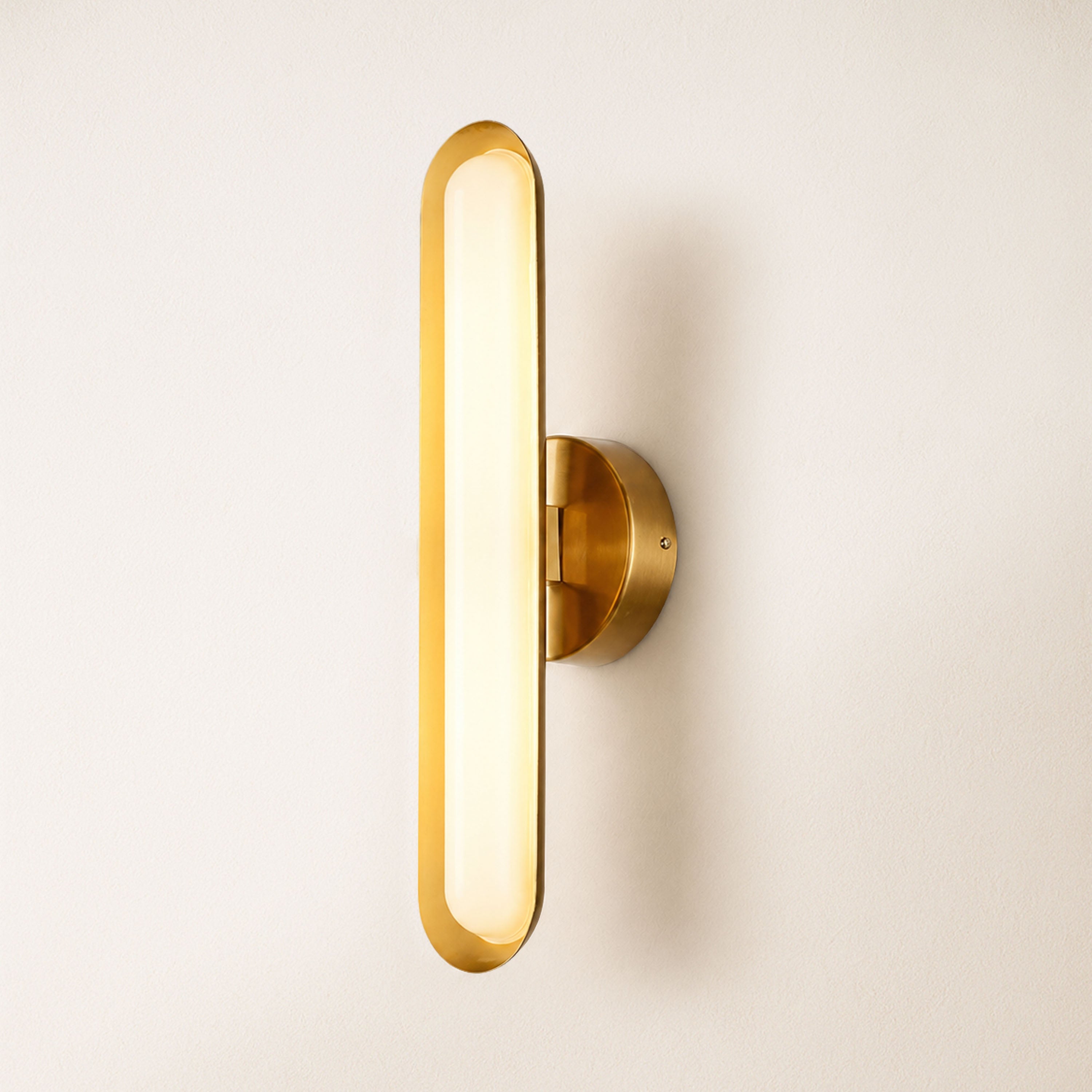 Ovida Glass Oval Wall Sconce
