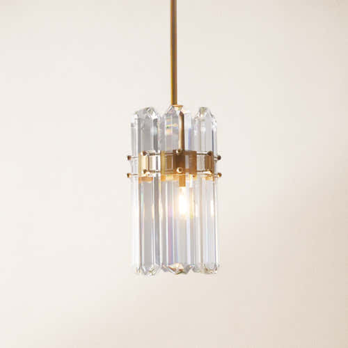 Ruby Crystal Pendant Kitchen Island Light 16.5 cm W