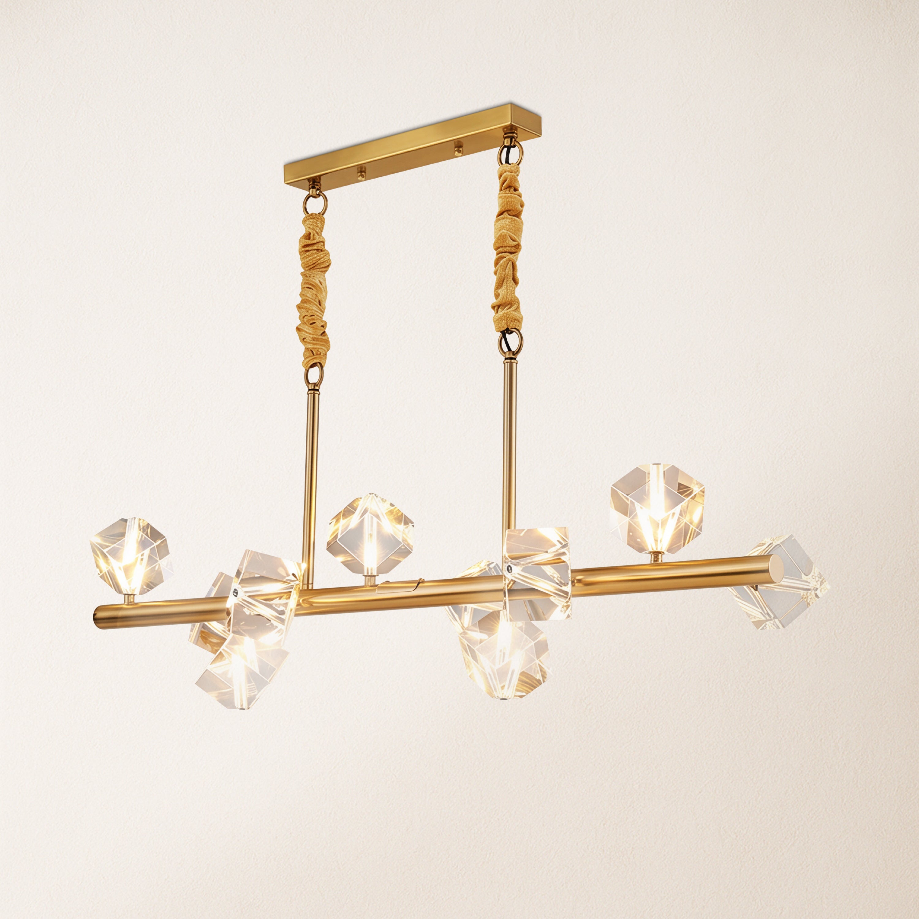 Stravon Radiant Structure Crystal Linear Chandelier