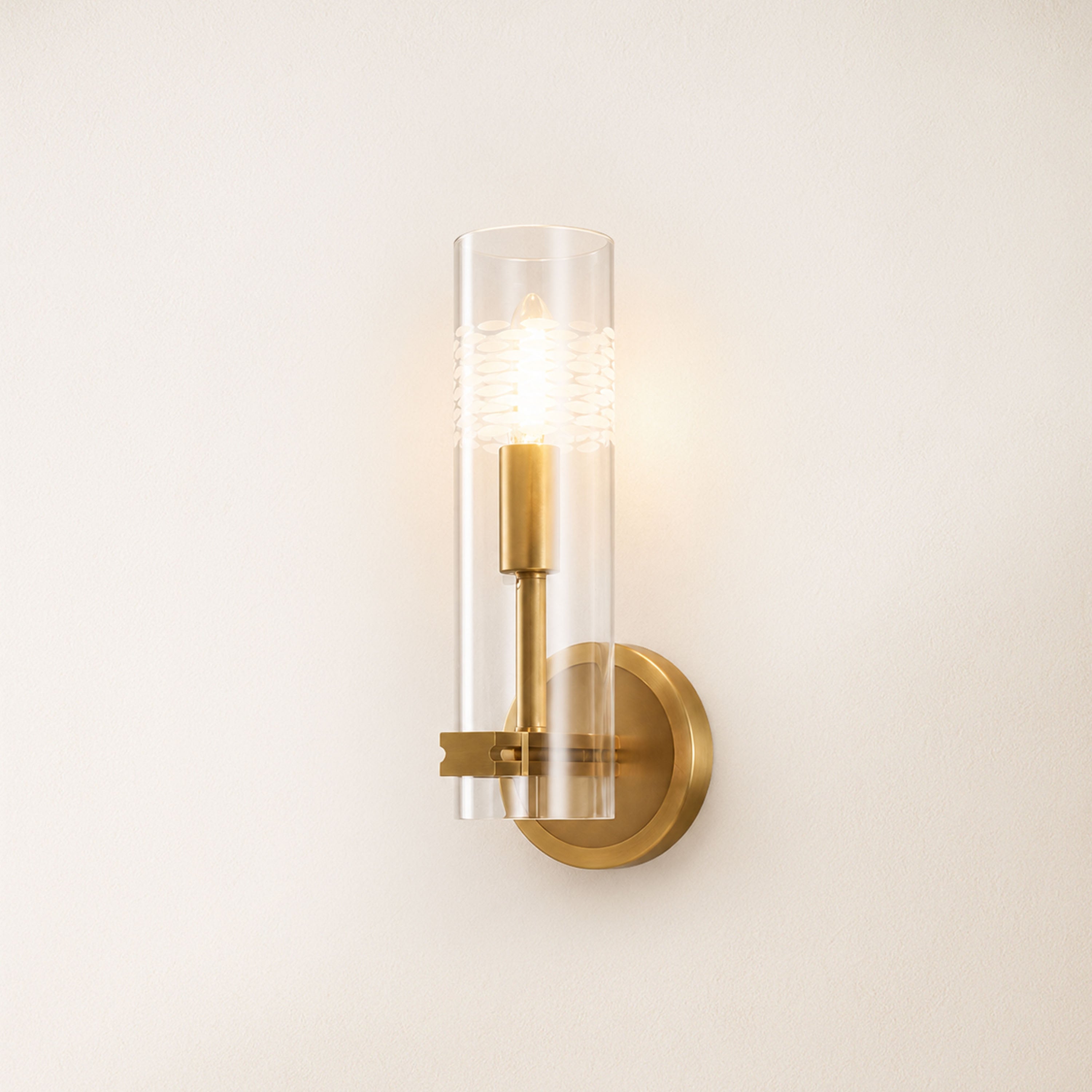 Aureline Glass Wall Sconce