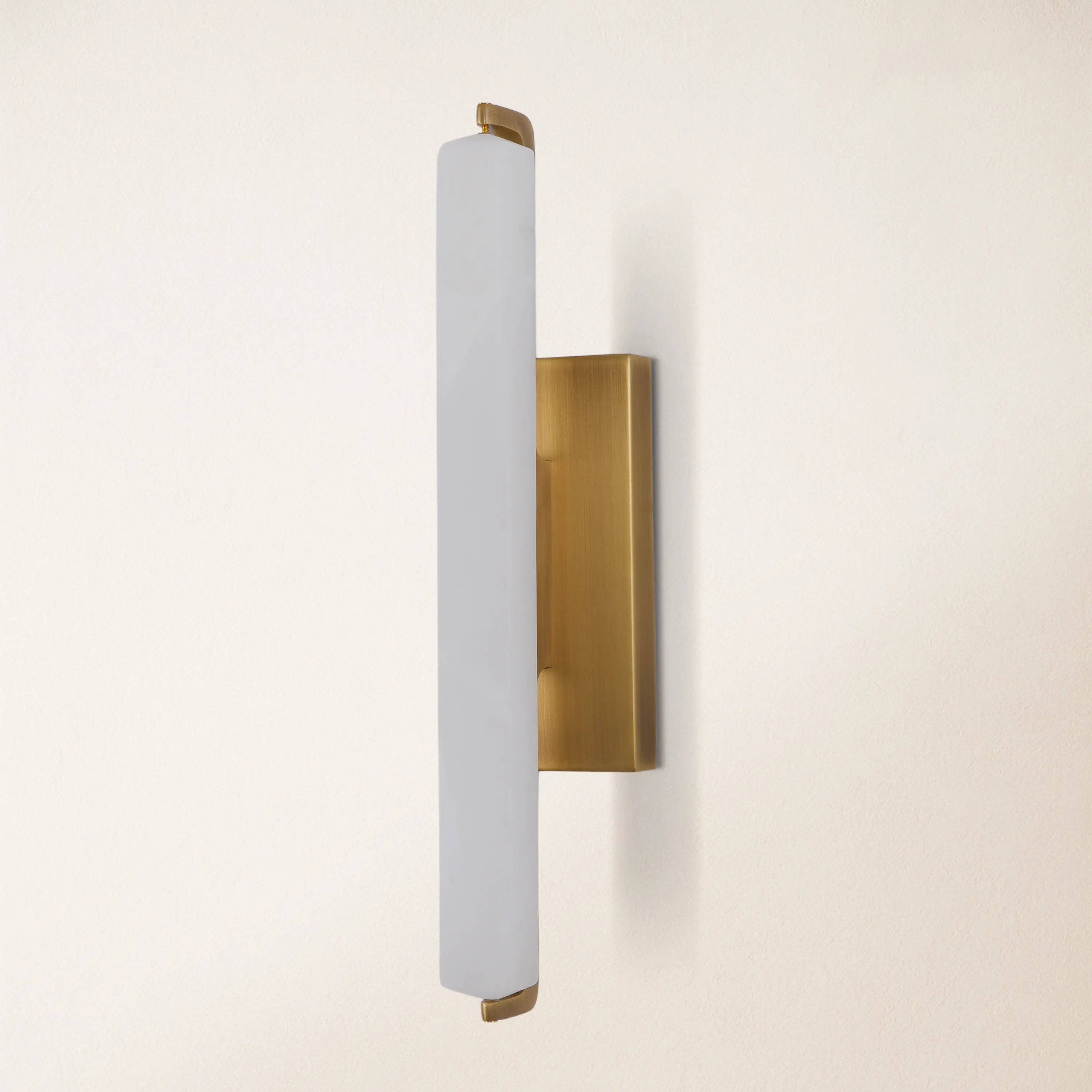 Clara Glow Alabaster Single Wall Sconce 48cm
