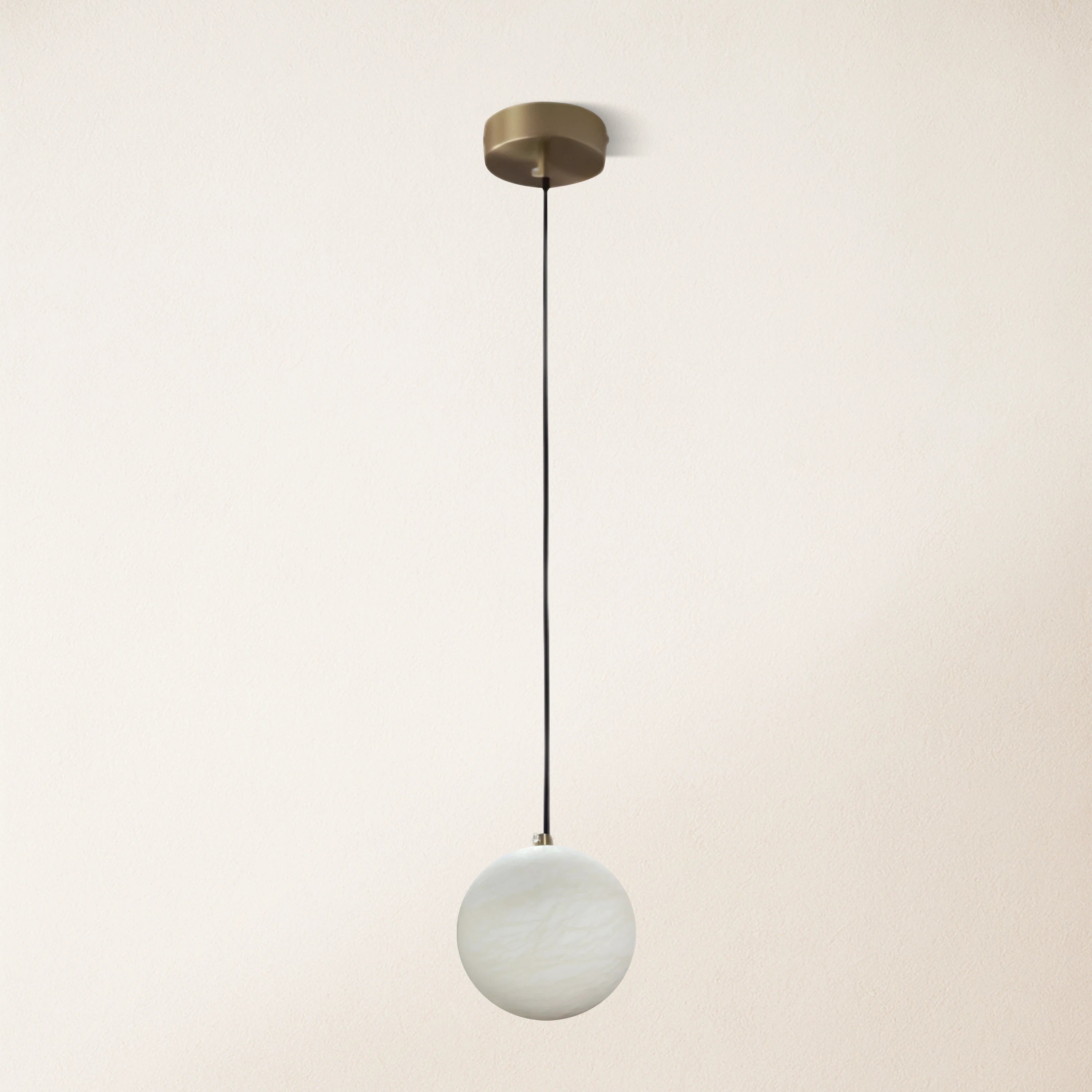 Nami Alabaster Global Ball Pendant Light 12.7cm D