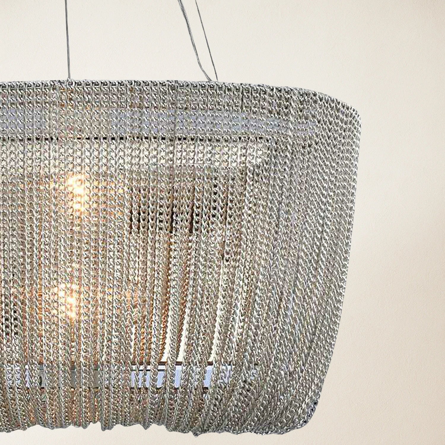 Teresa Cadena Chain Tassel Chandelier 100cm D