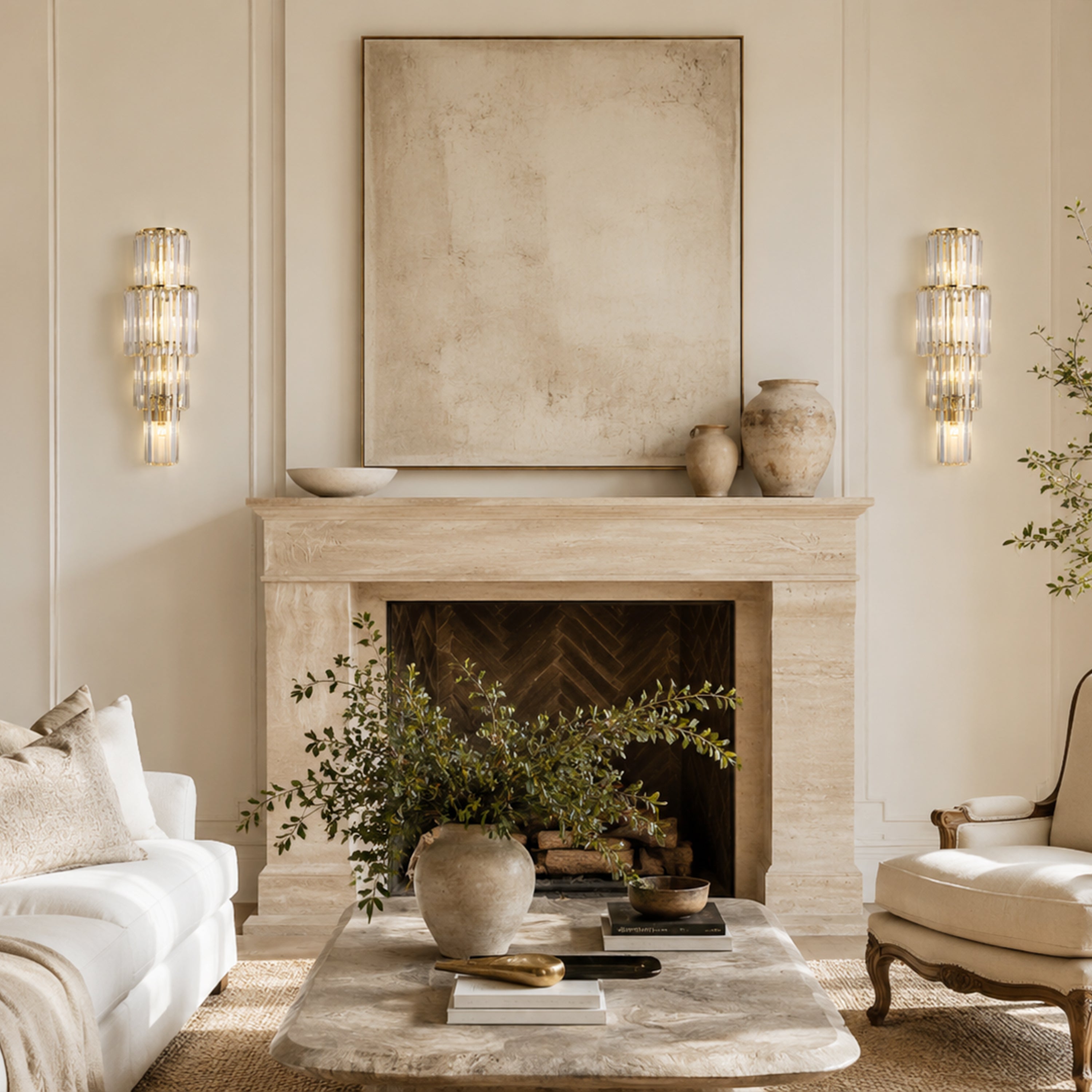 Elira Crystal Wall Lamp
