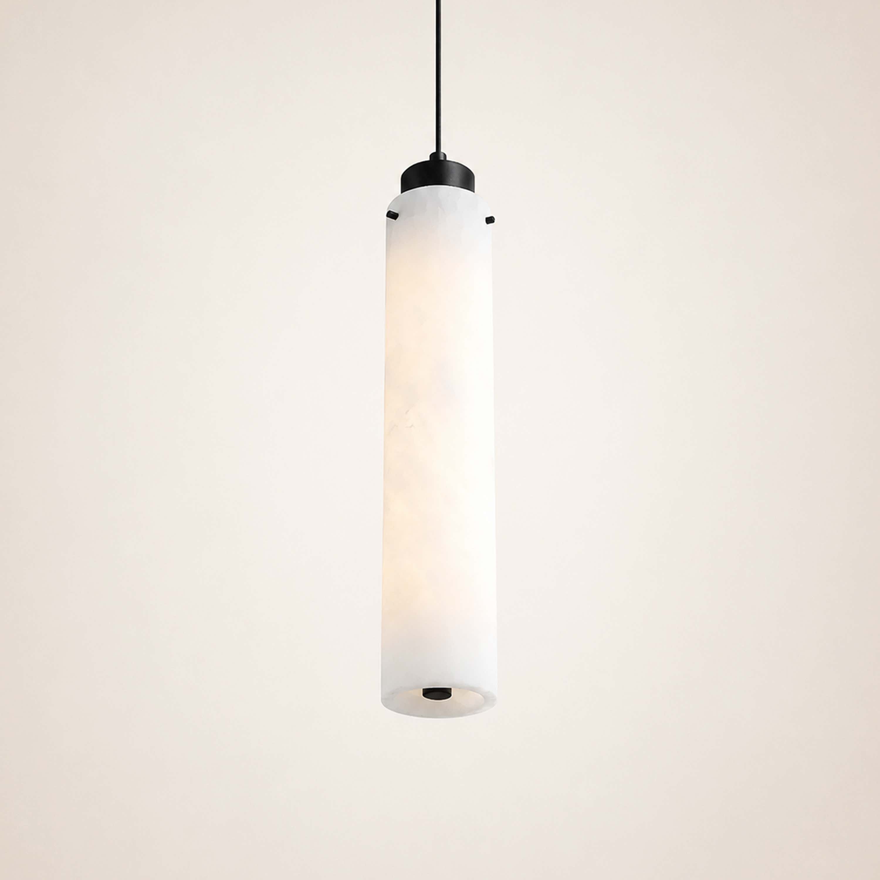 Simple Alabaster Pendant Lamp