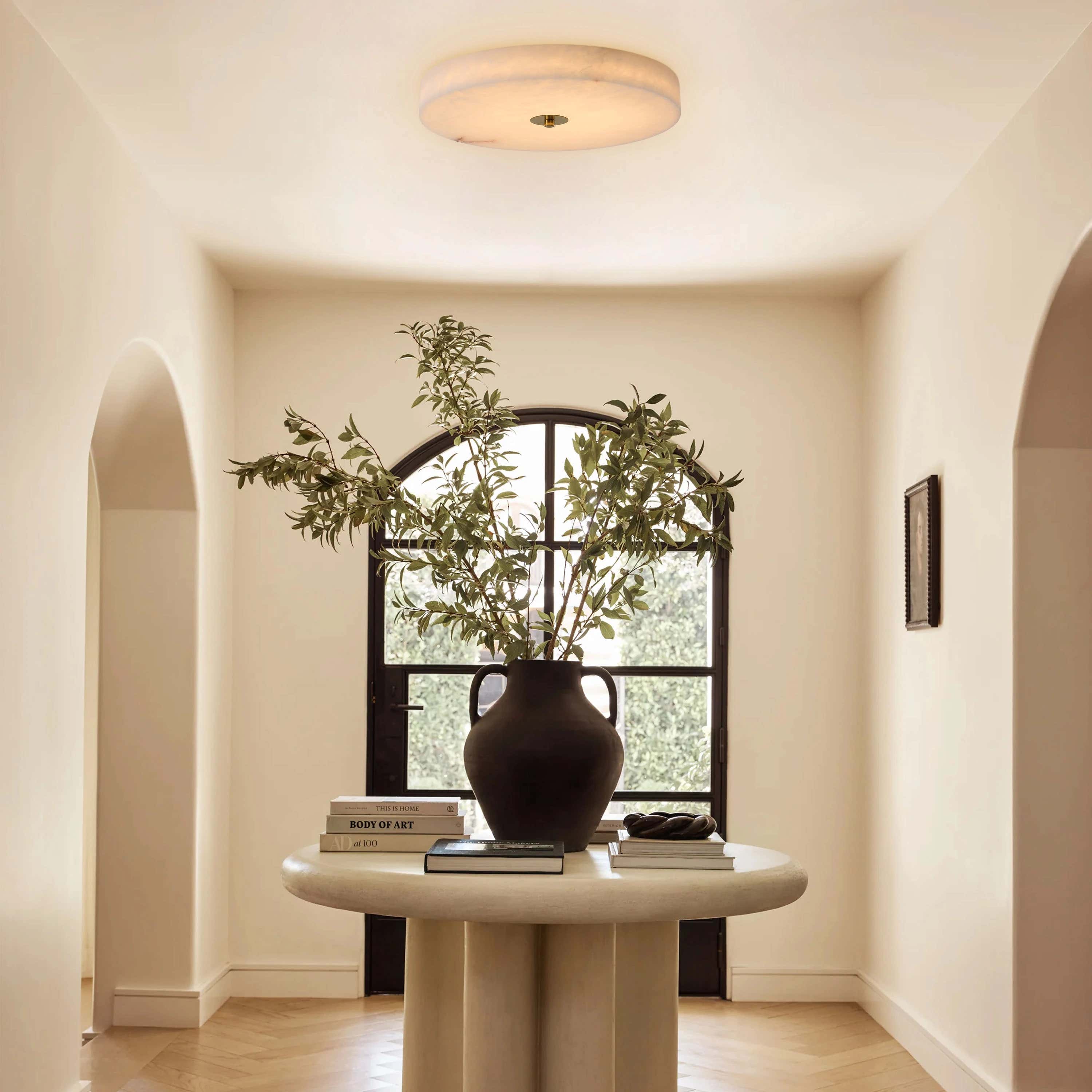 Cora Alabaster Ceiling Light 40cm