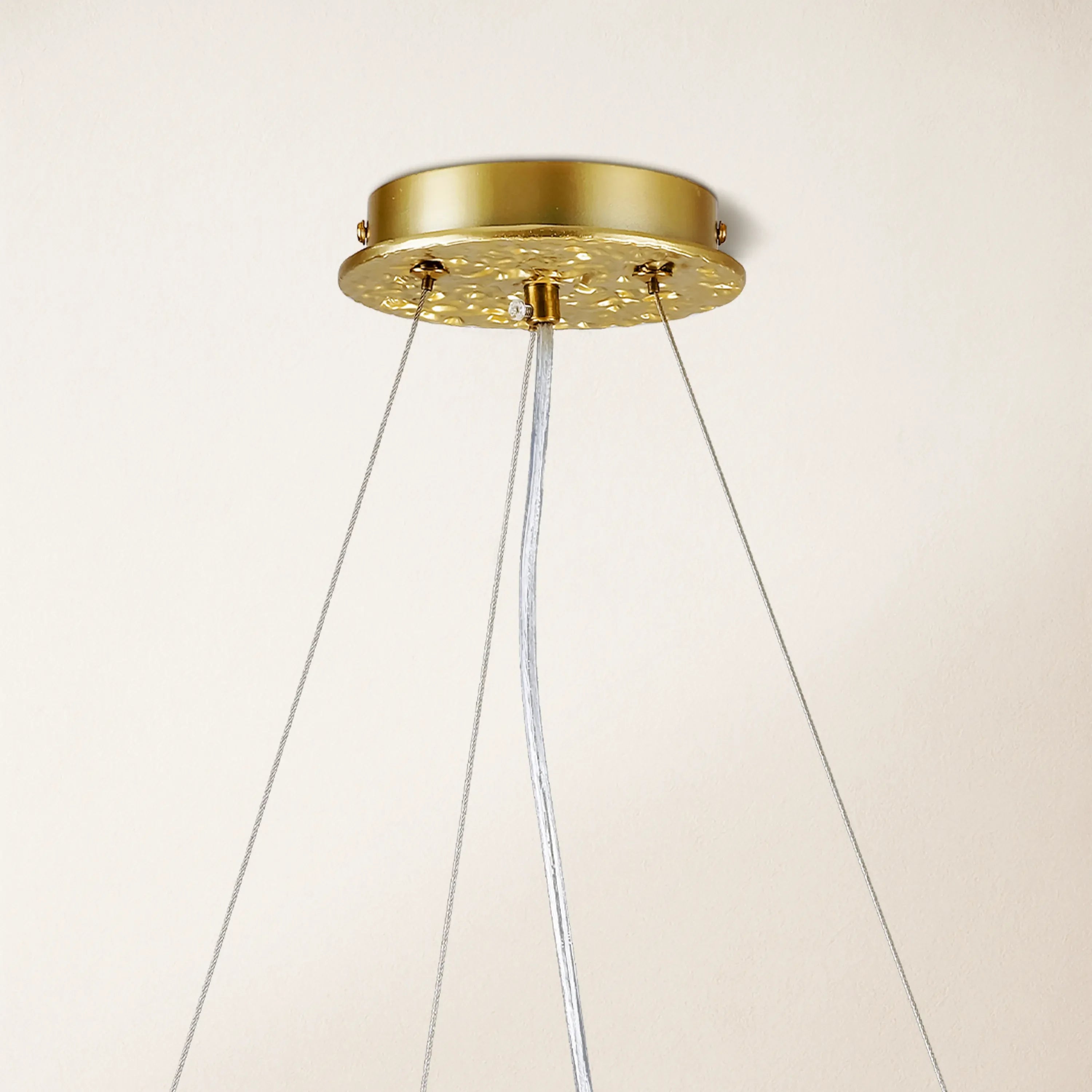 Lustre Branches Crystal Round Chandelier for All Rooms 102cm