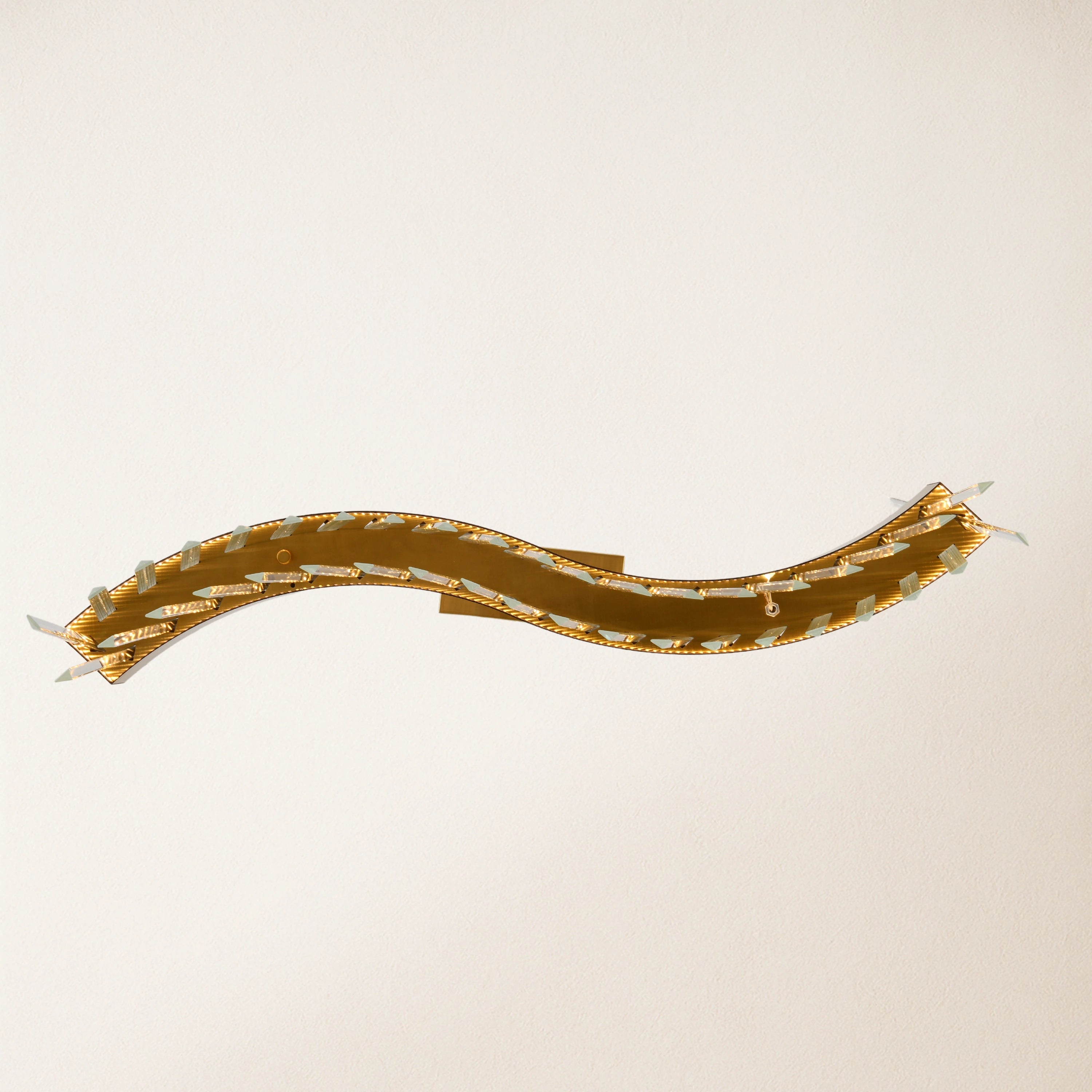 Vetro Prism Crystal Rectangular Chandelier 102cm L