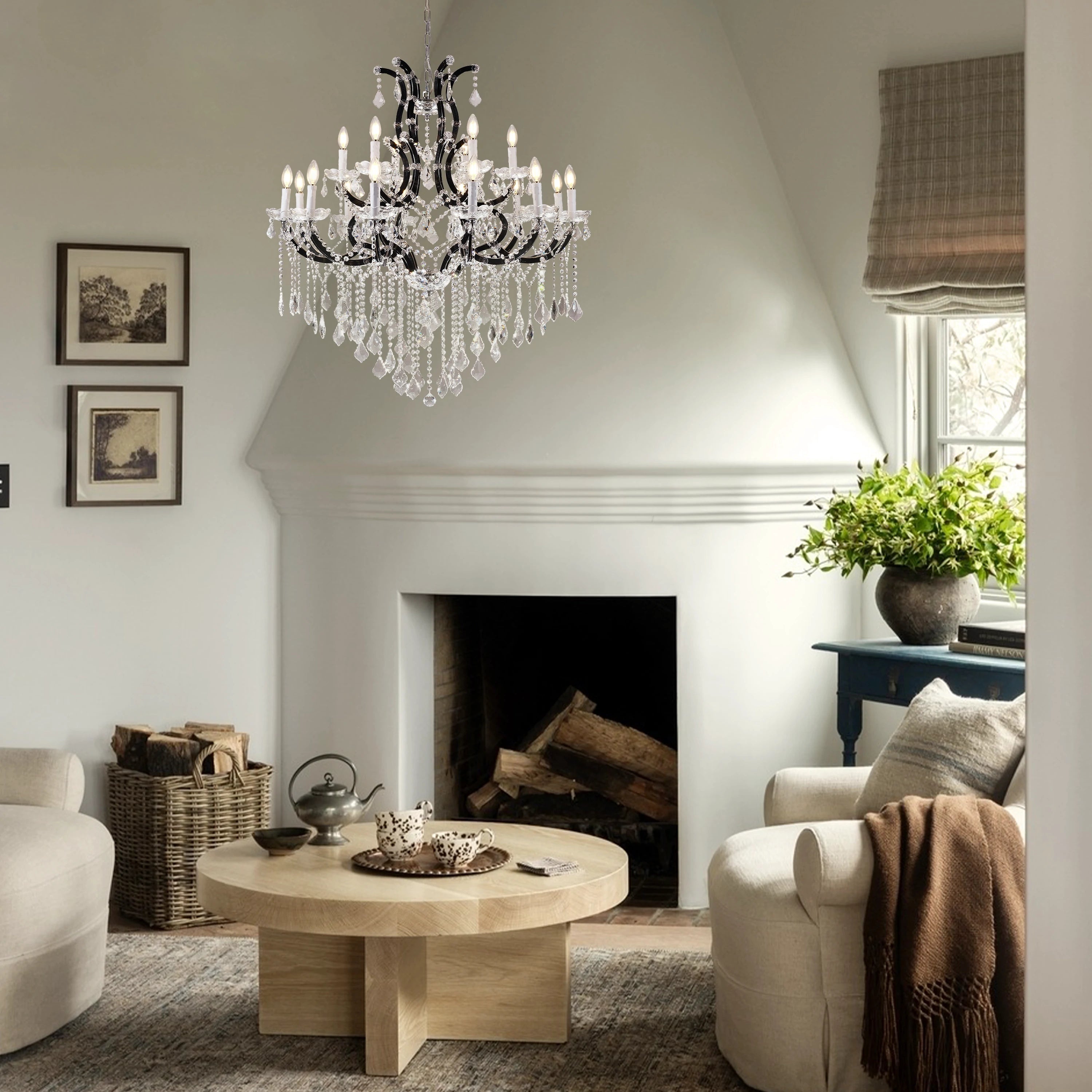 Roco Crystal Classical Round Chandelier 101.6cm D