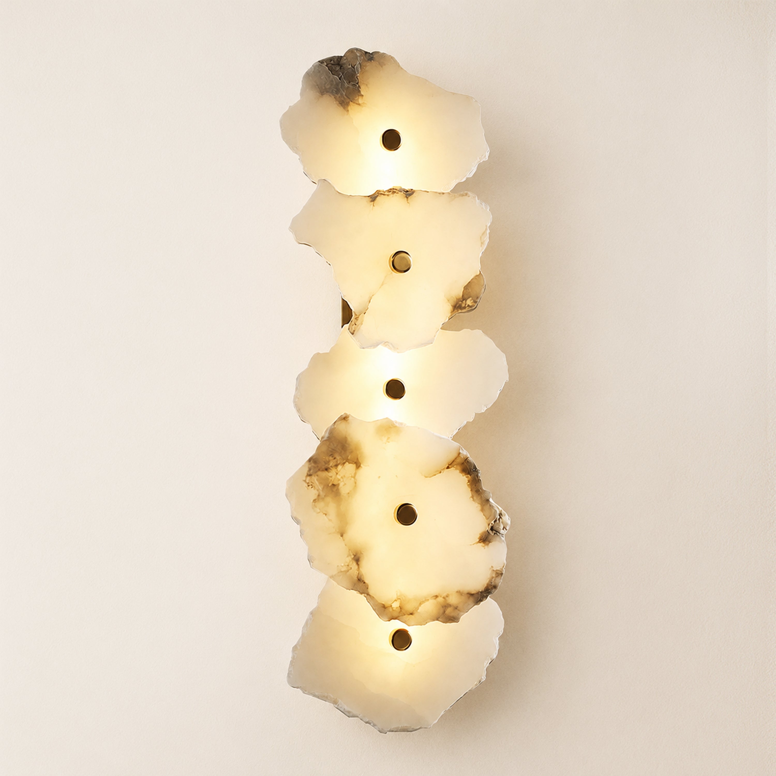 Arscelia Alabaster Linear Wall Sconce