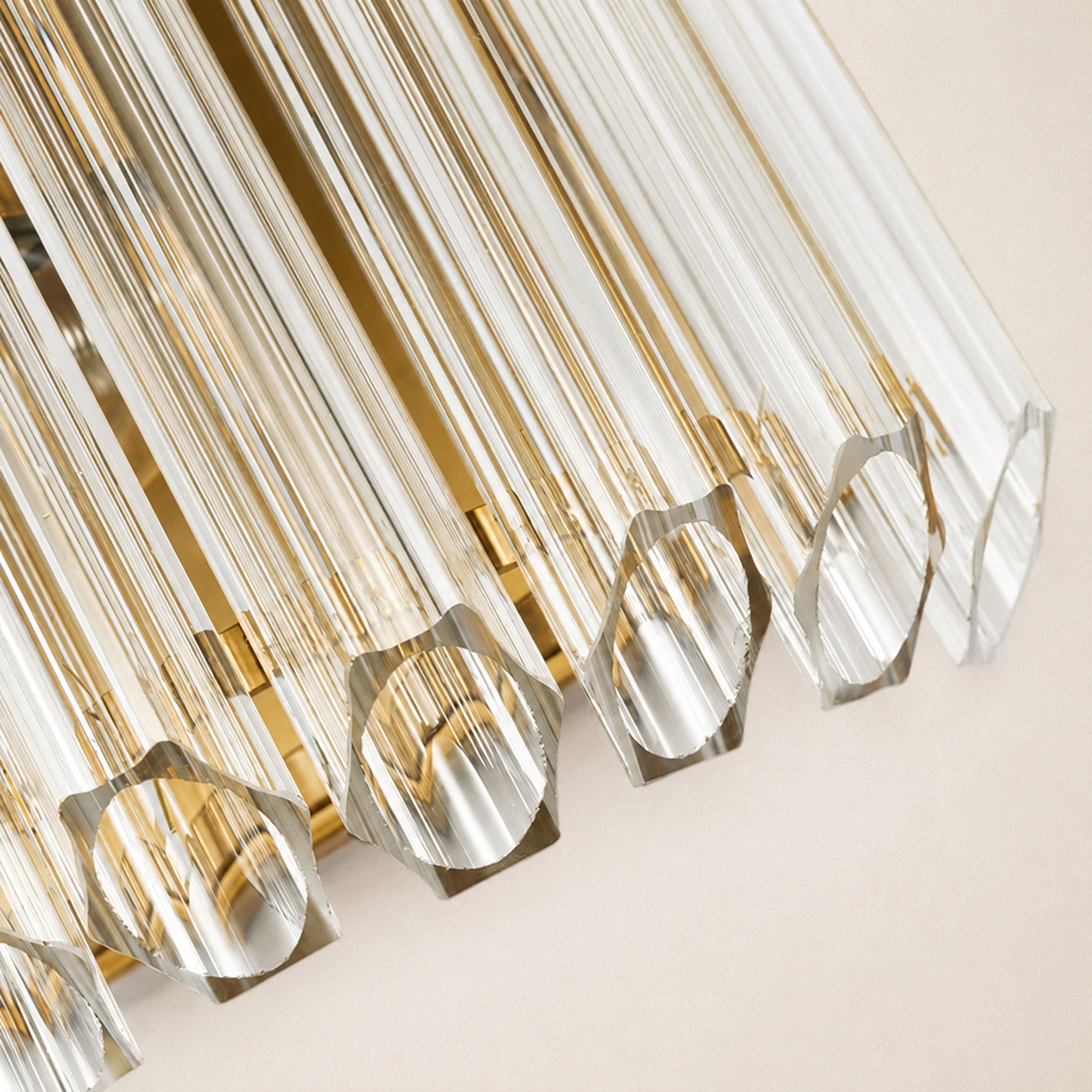 Virella Crystal Tube Wall Sconce