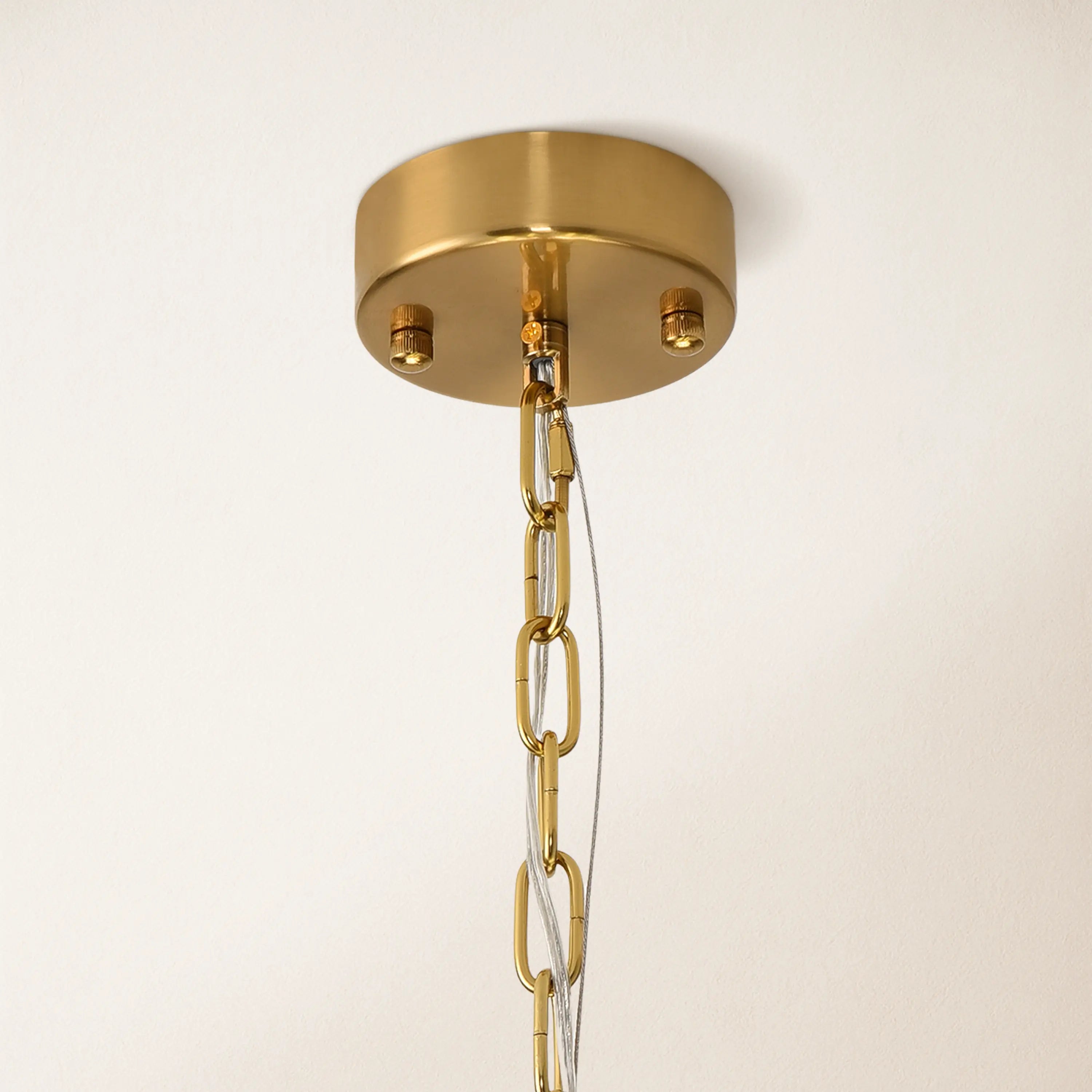 Caldera Alabaster Round Chandelier 55cm