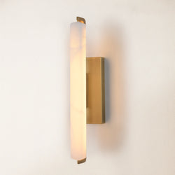Clara Glow Alabaster Single Wall Sconce 48cm