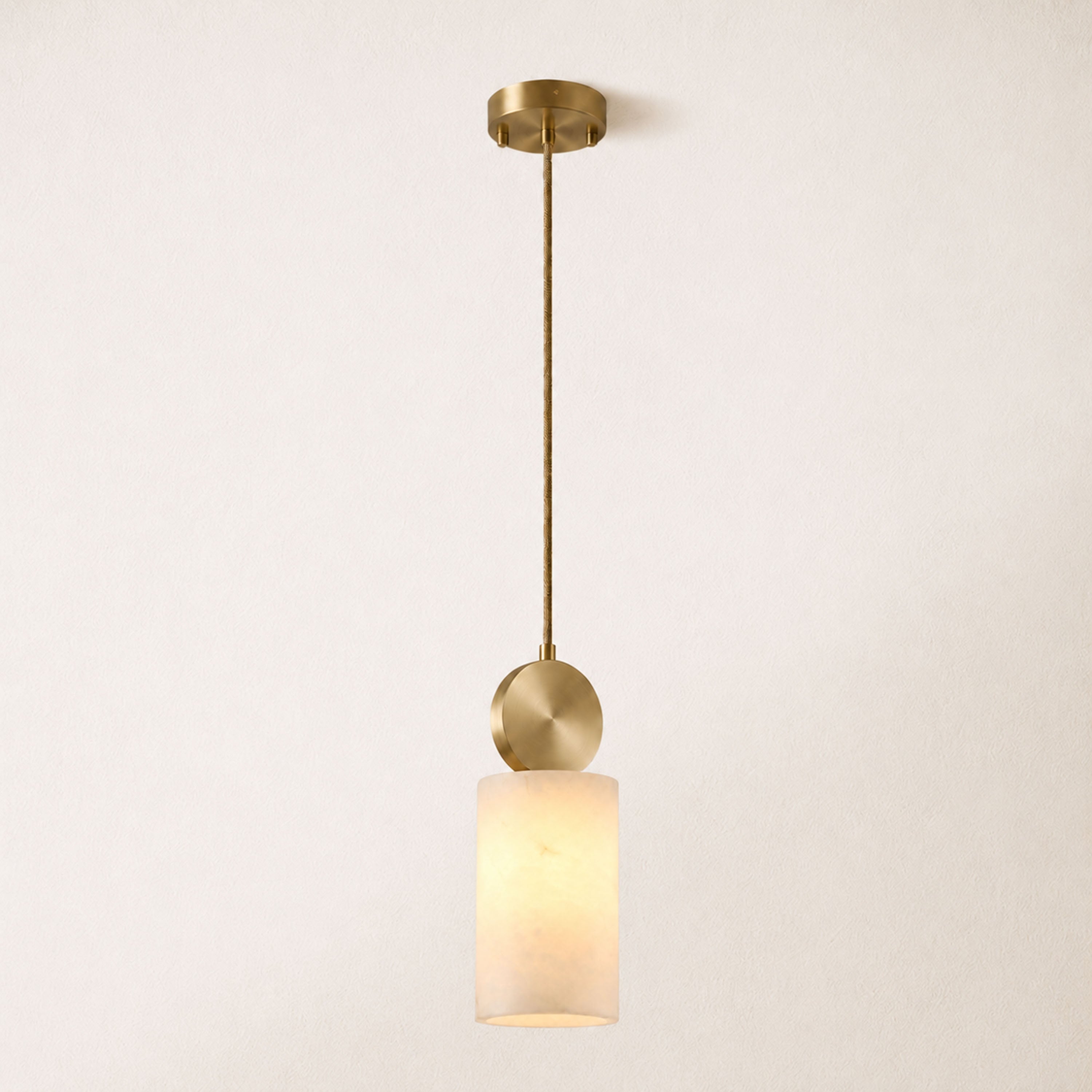 Aurevence Alabaster Pendant