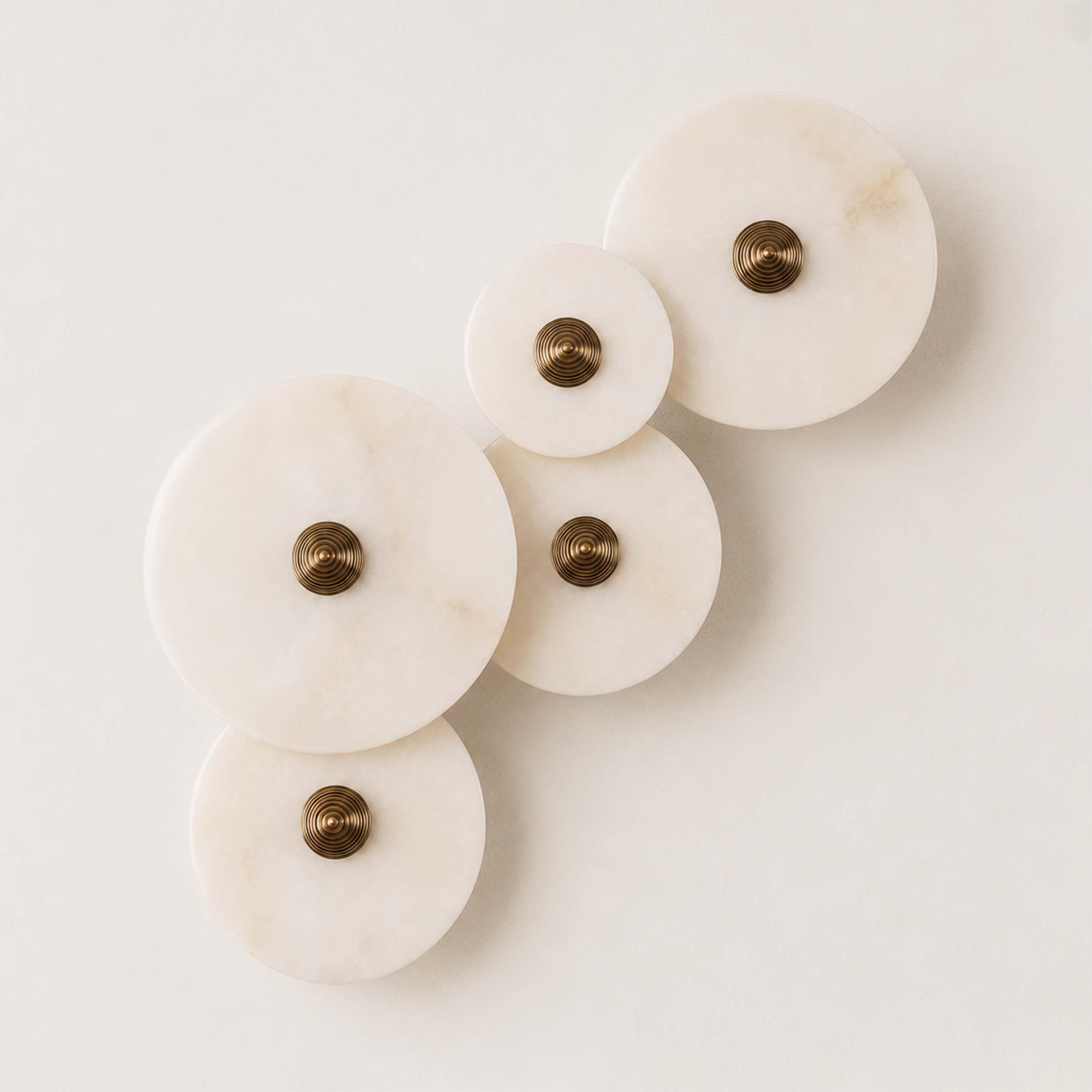 Miles Alabaster Multi-Lights Wall Sconce