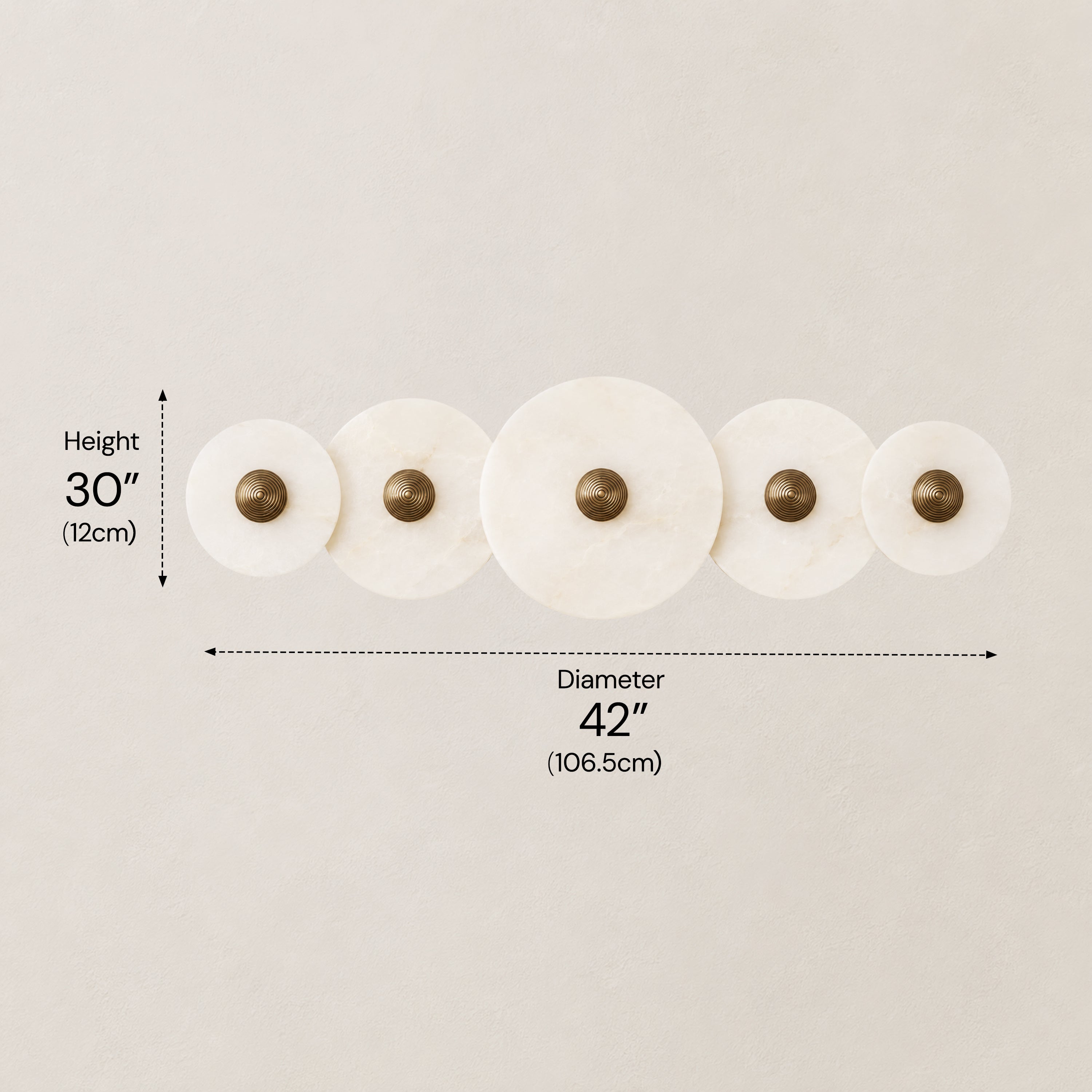 Miles Alabaster Multi-Lights Wall Sconce