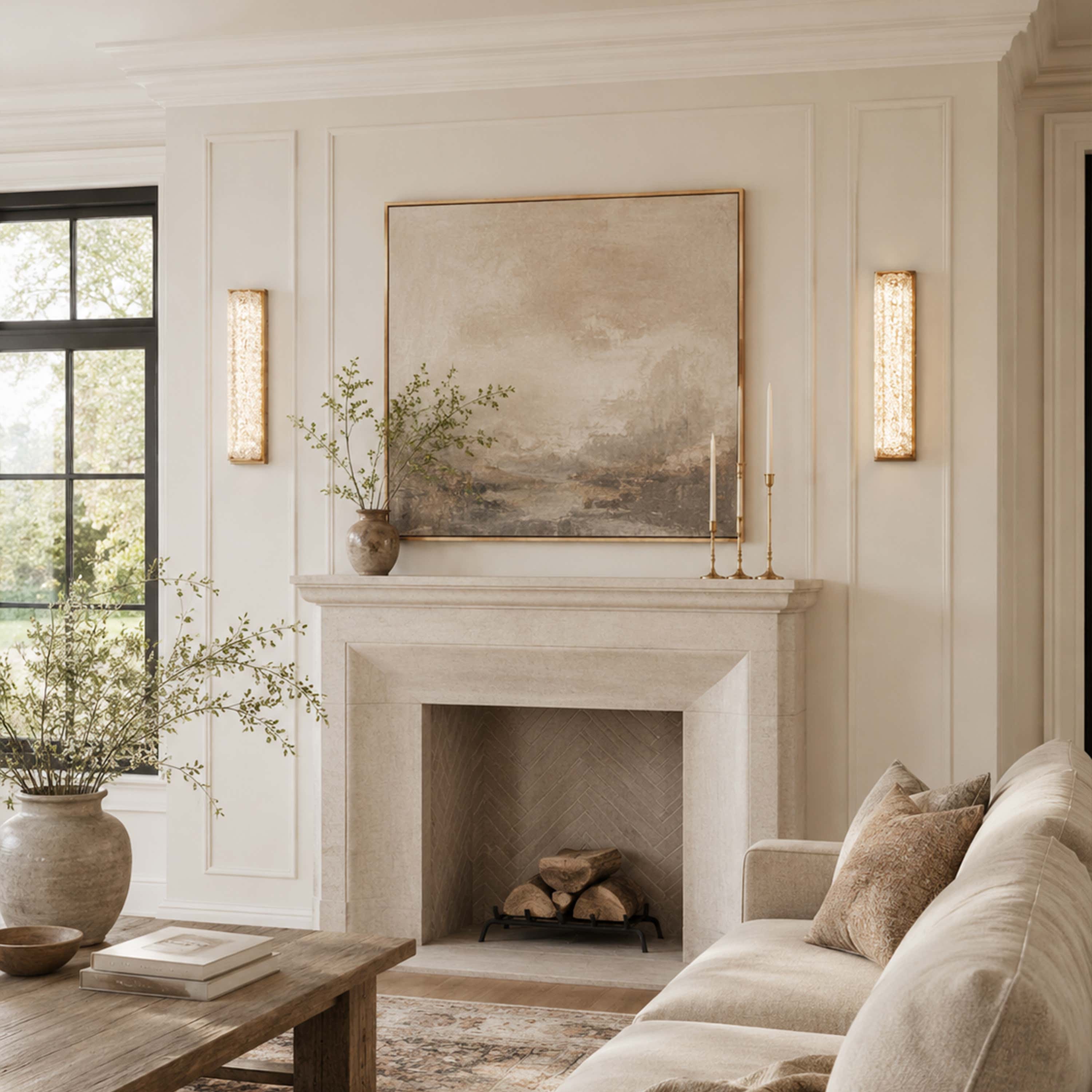 Astris Linear Resin Wall Sconce
