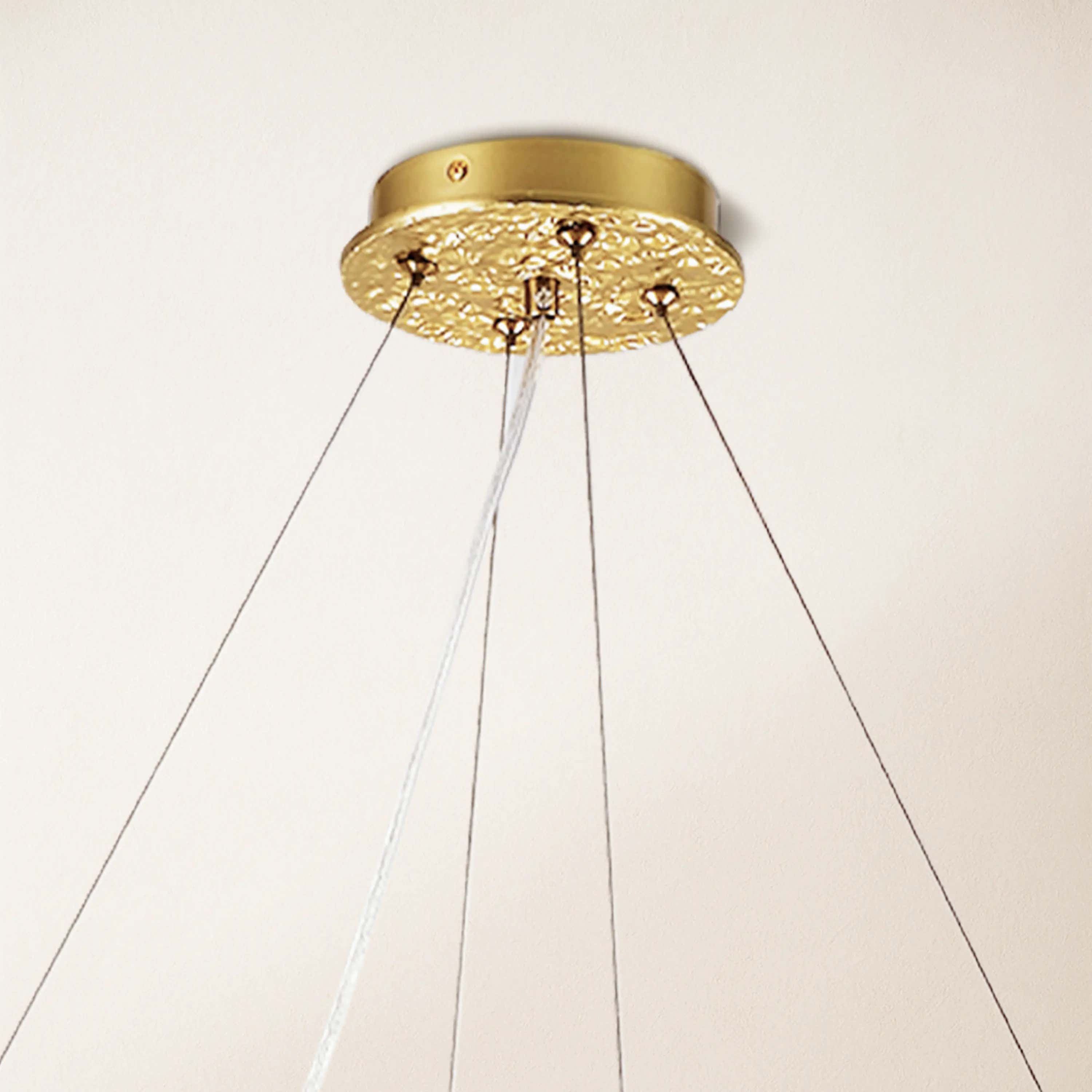 Lustre Branches Crystal Rectangular Chandelier 140cm W