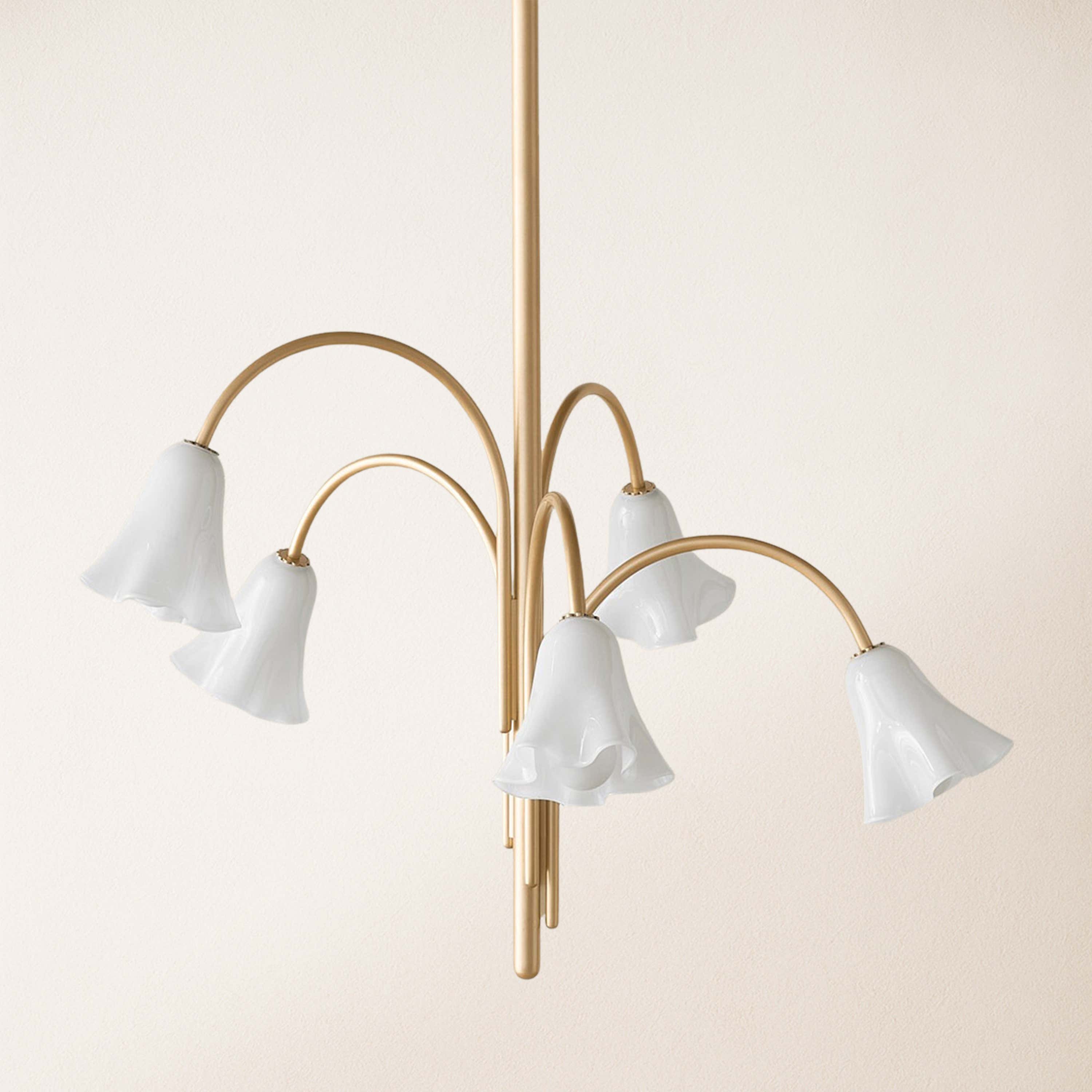 Florea Glass Art Chandelier