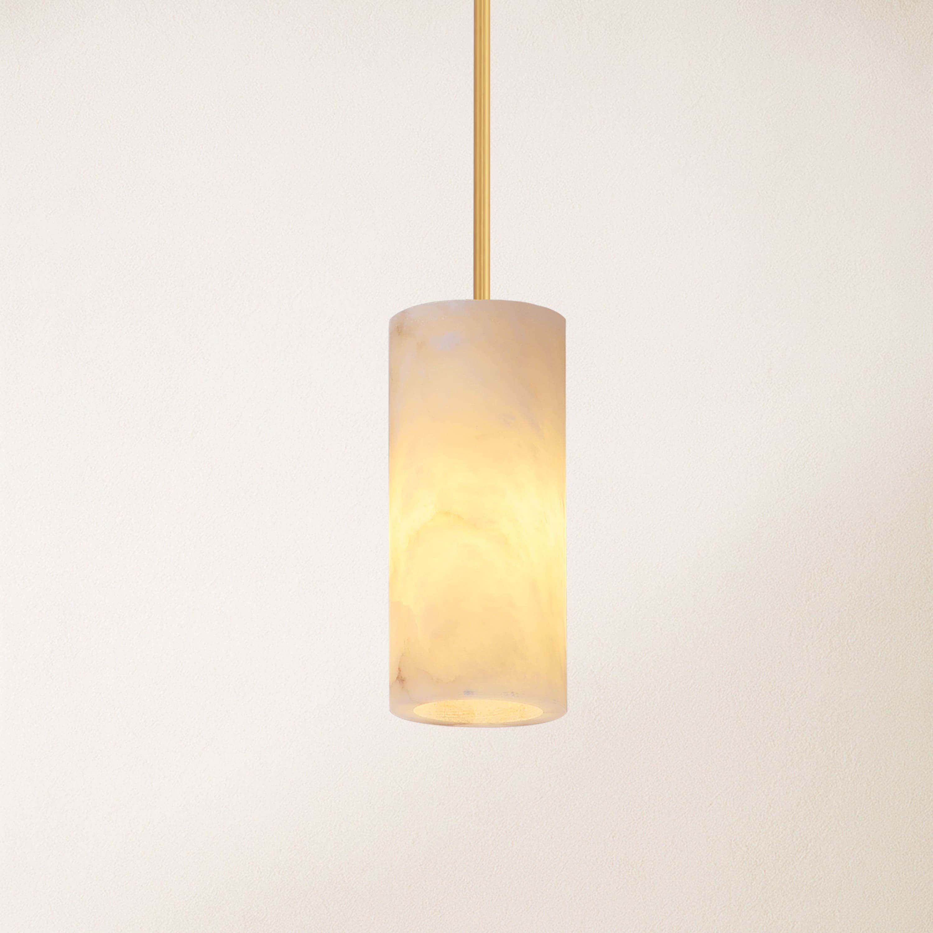 Arlo Alabaster Pendant Lights 17.7cm D