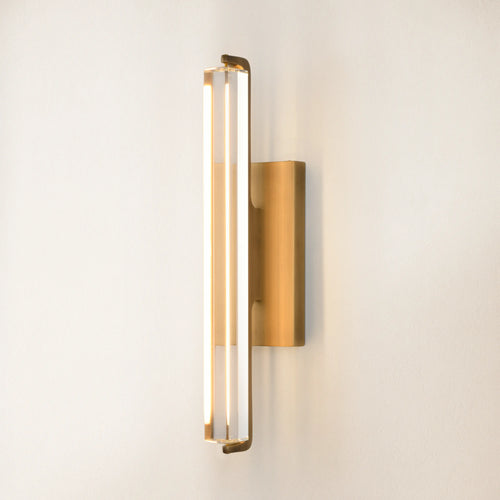 Clara Glow Crystal Single Wall Sconce 48cm