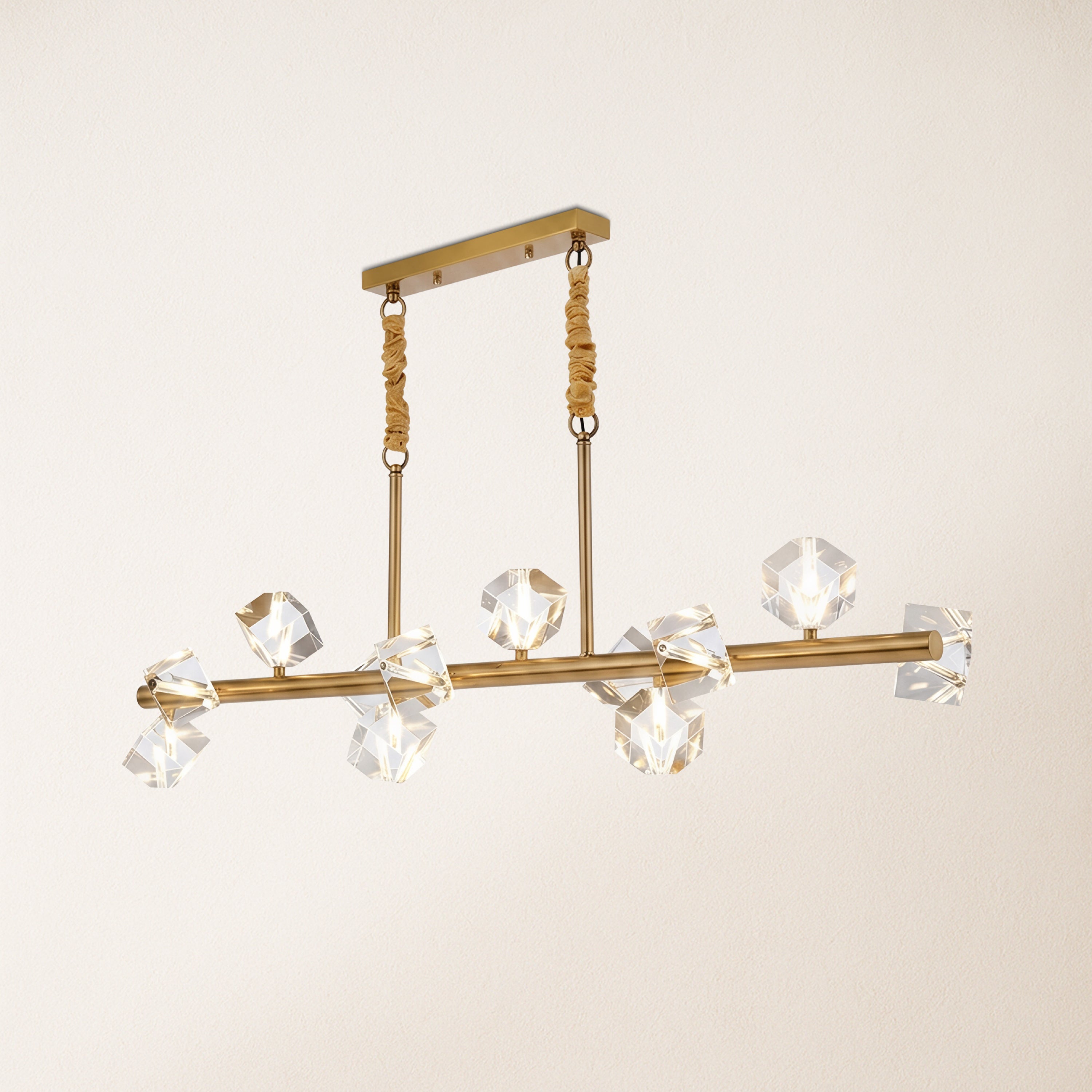 Stravon Radiant Structure Crystal Linear Chandelier