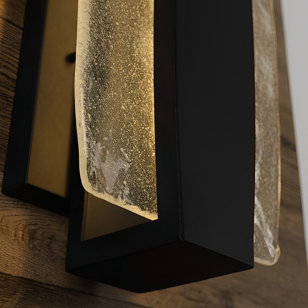 Luxshell Bubbles Glass Outdoor Wall Light