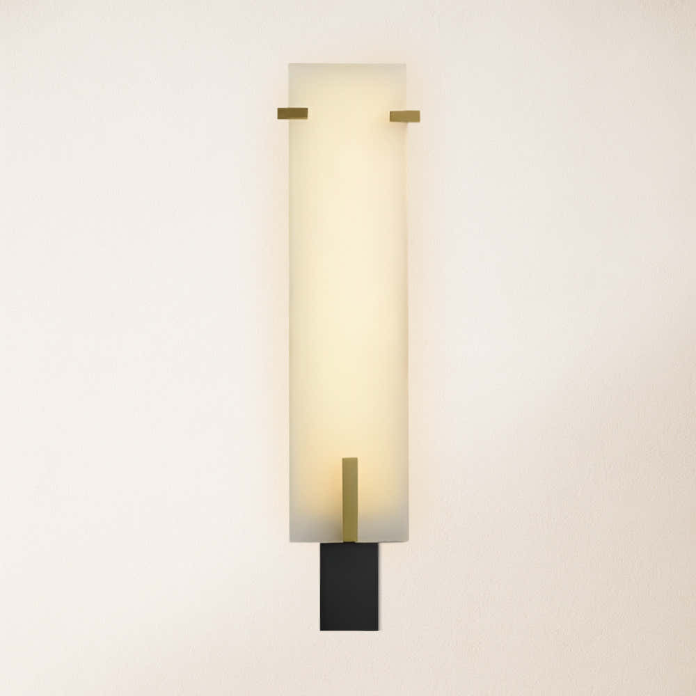 Janina Stable Alabaster Personality Wall Sconce 54.5cm H