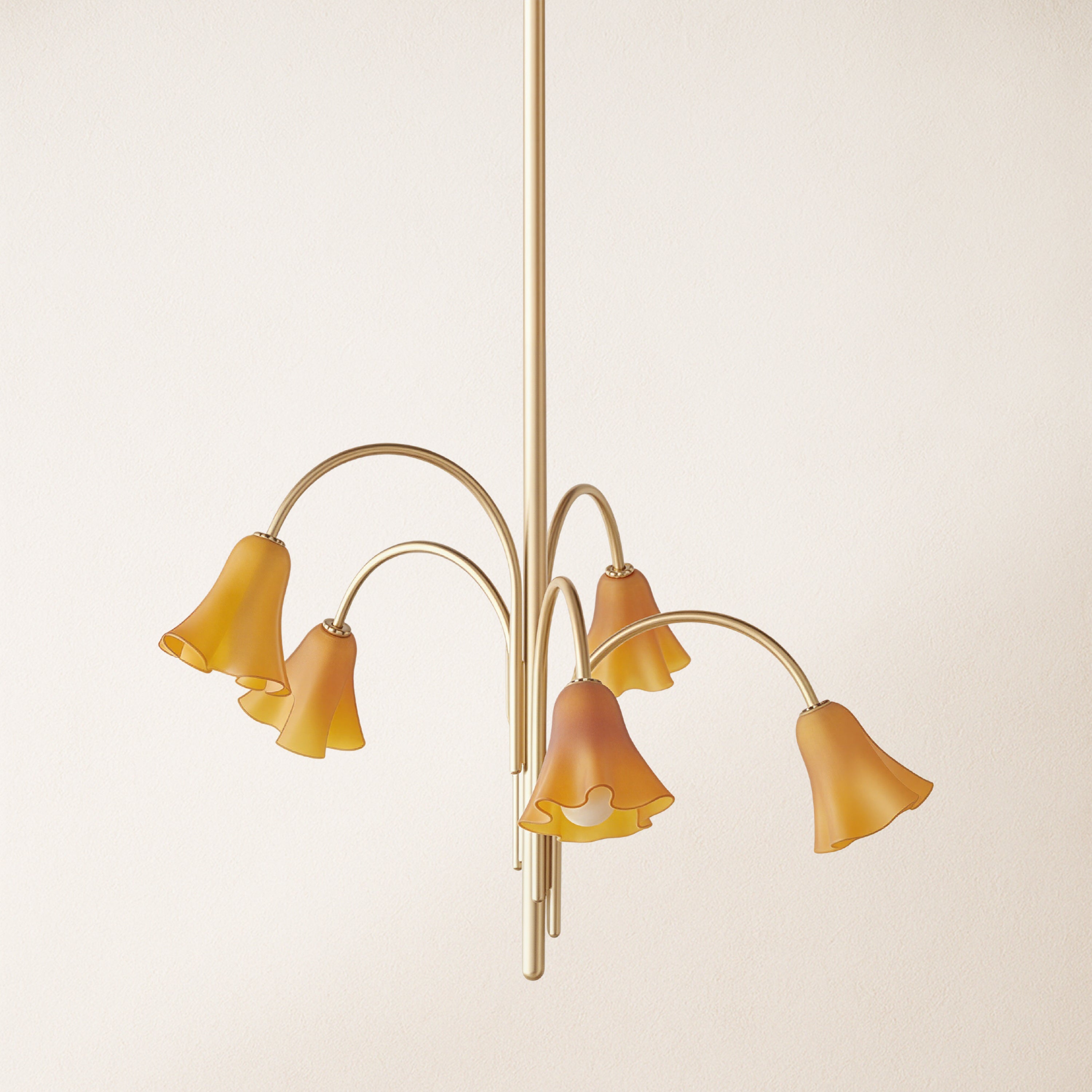 Florea Glass Art Chandelier