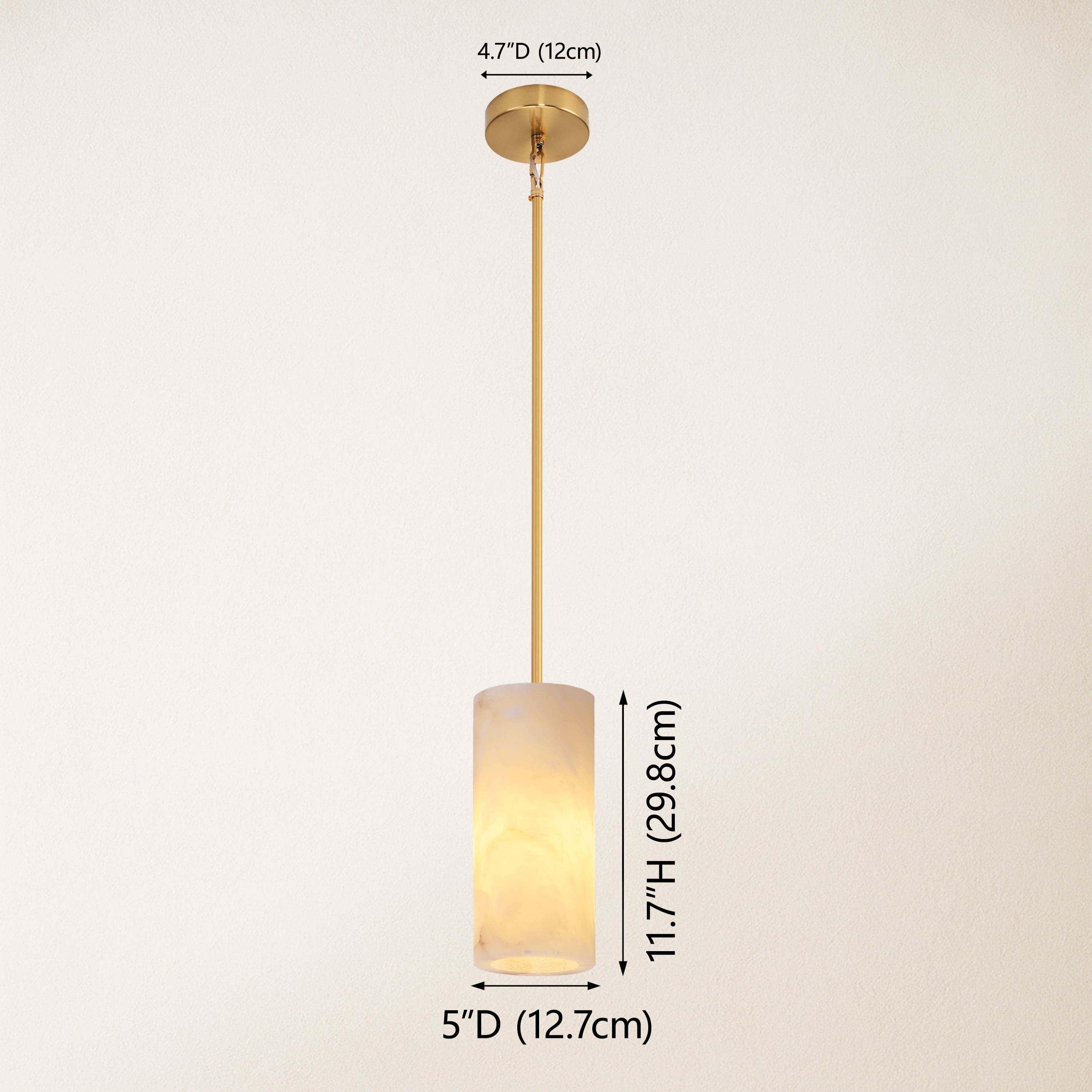 Arlo Alabaster Pendant Lights 12.7cm D