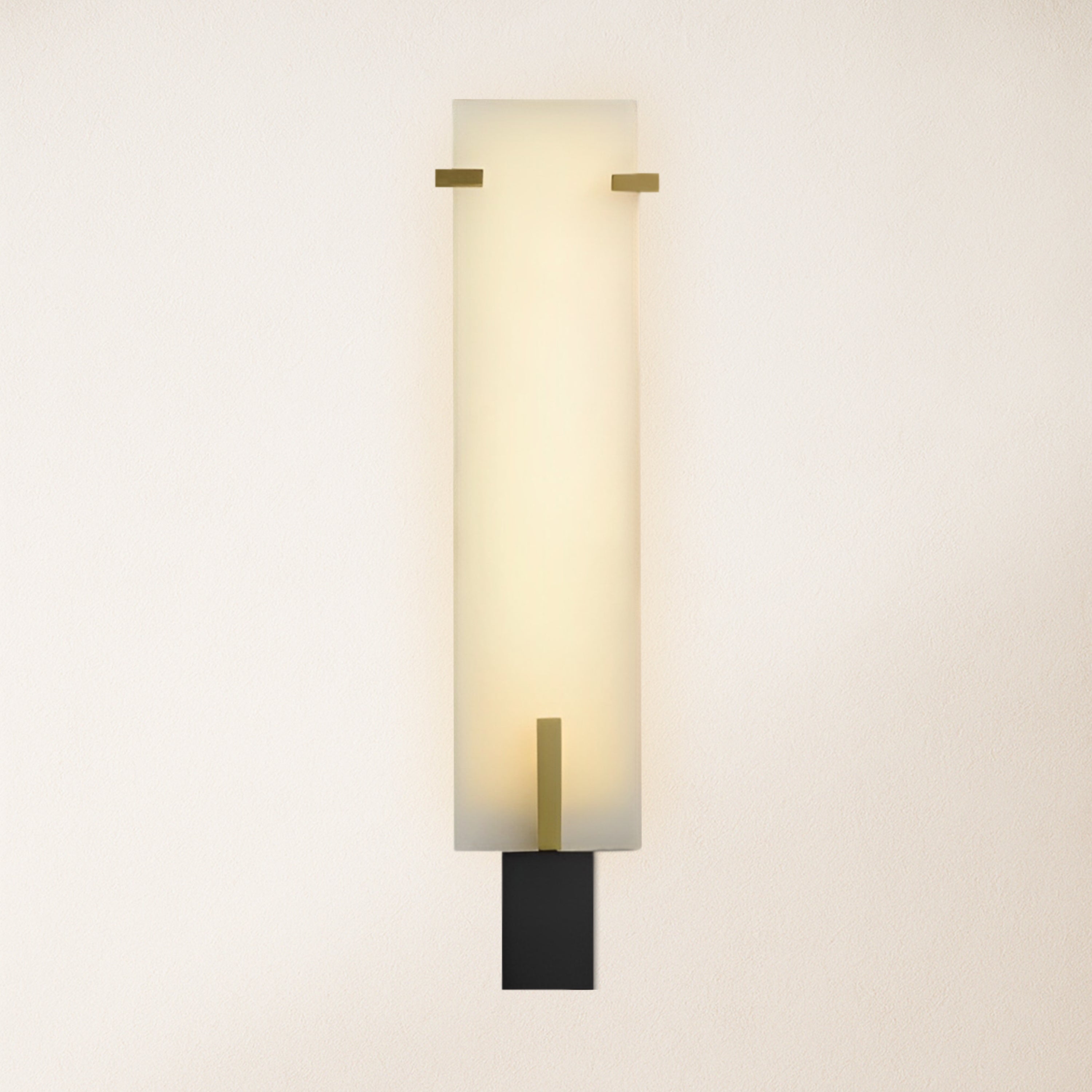 Janina Stable Alabaster Personality Wall Sconce 66cm H