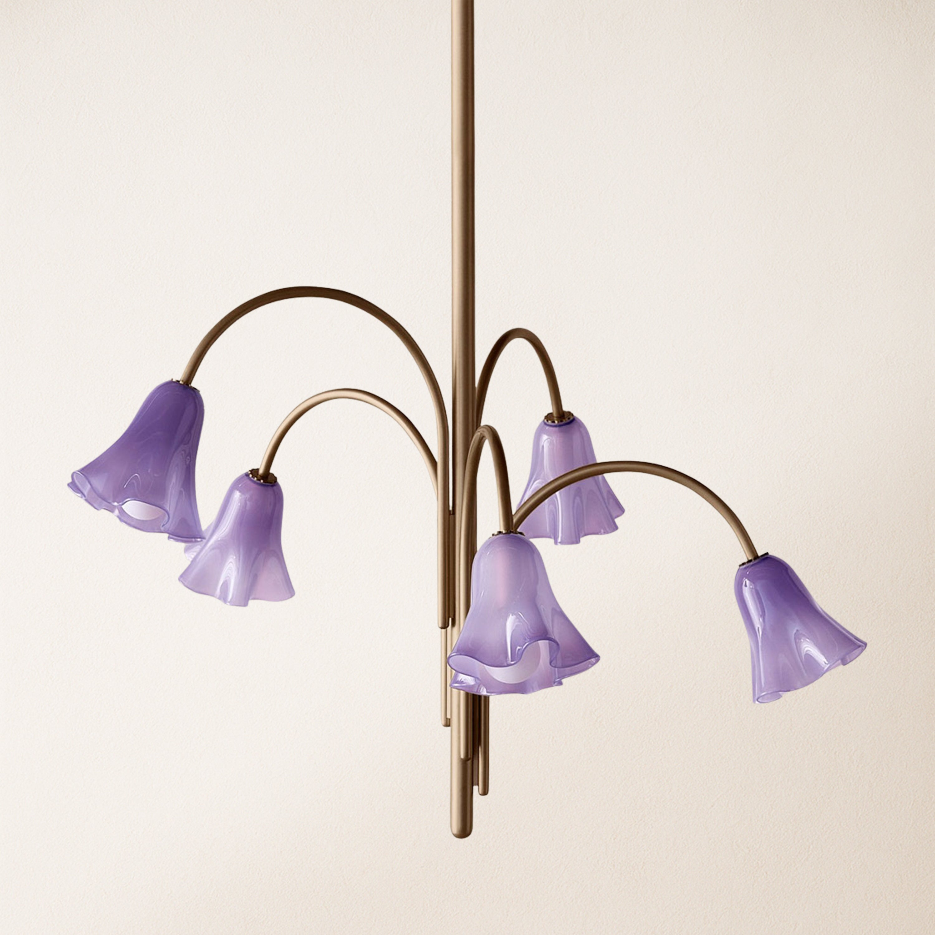 Florea Glass Art Chandelier