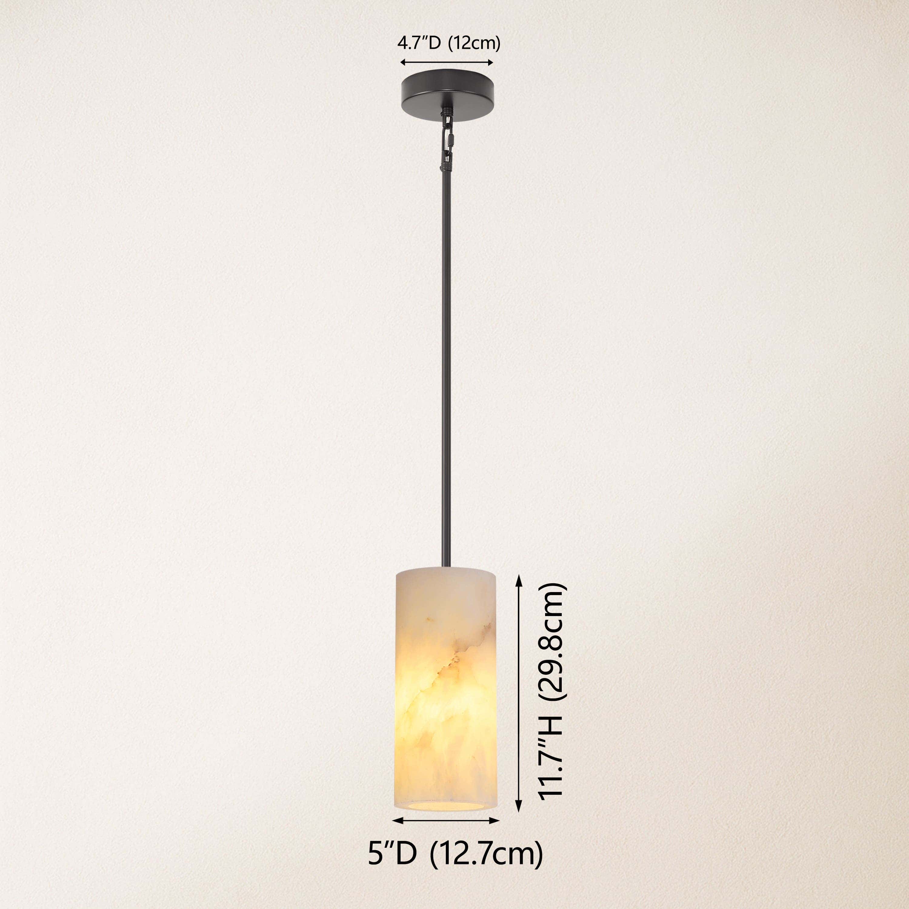 Arlo Alabaster Pendant Lights 12.7cm D