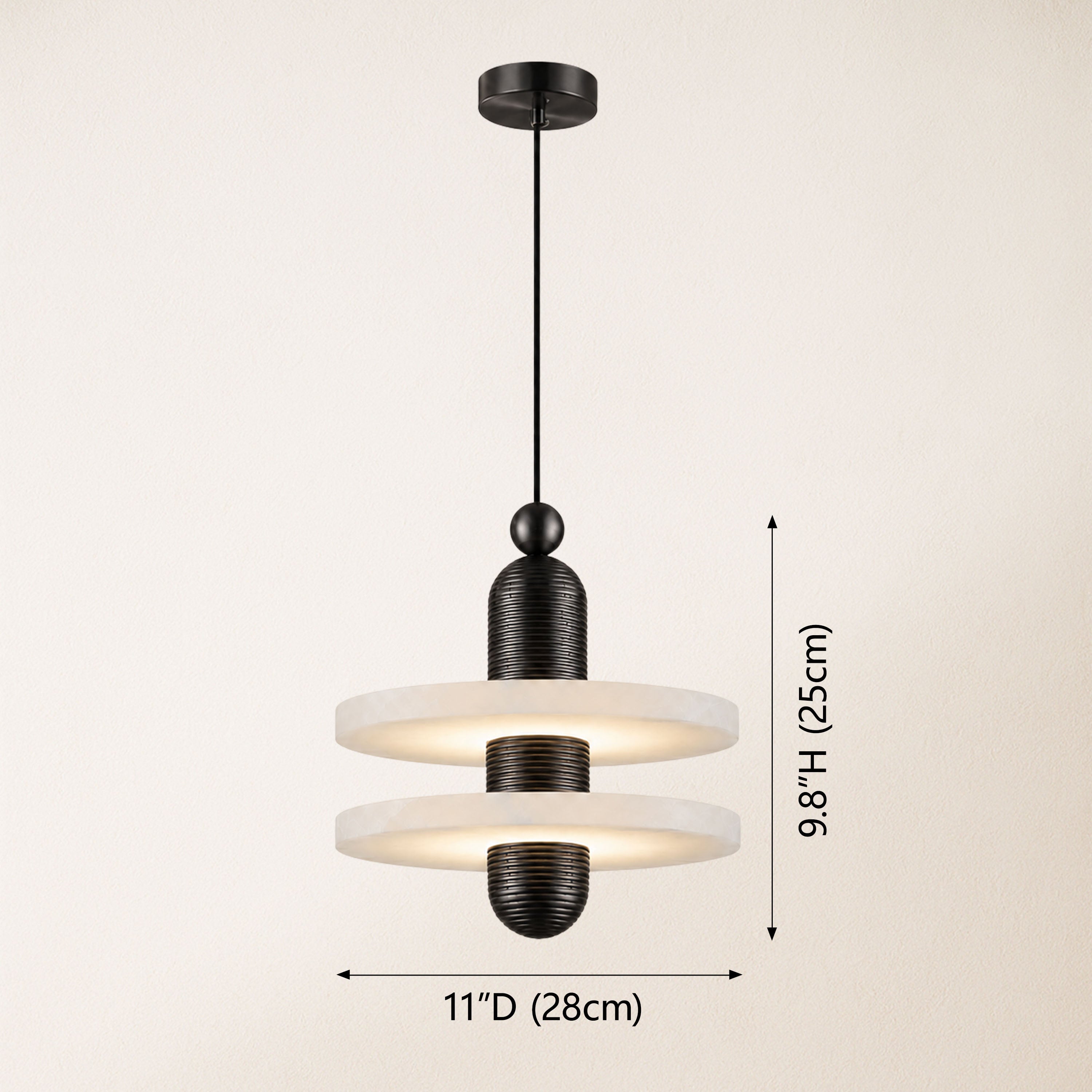 Median Mono Pendant Light