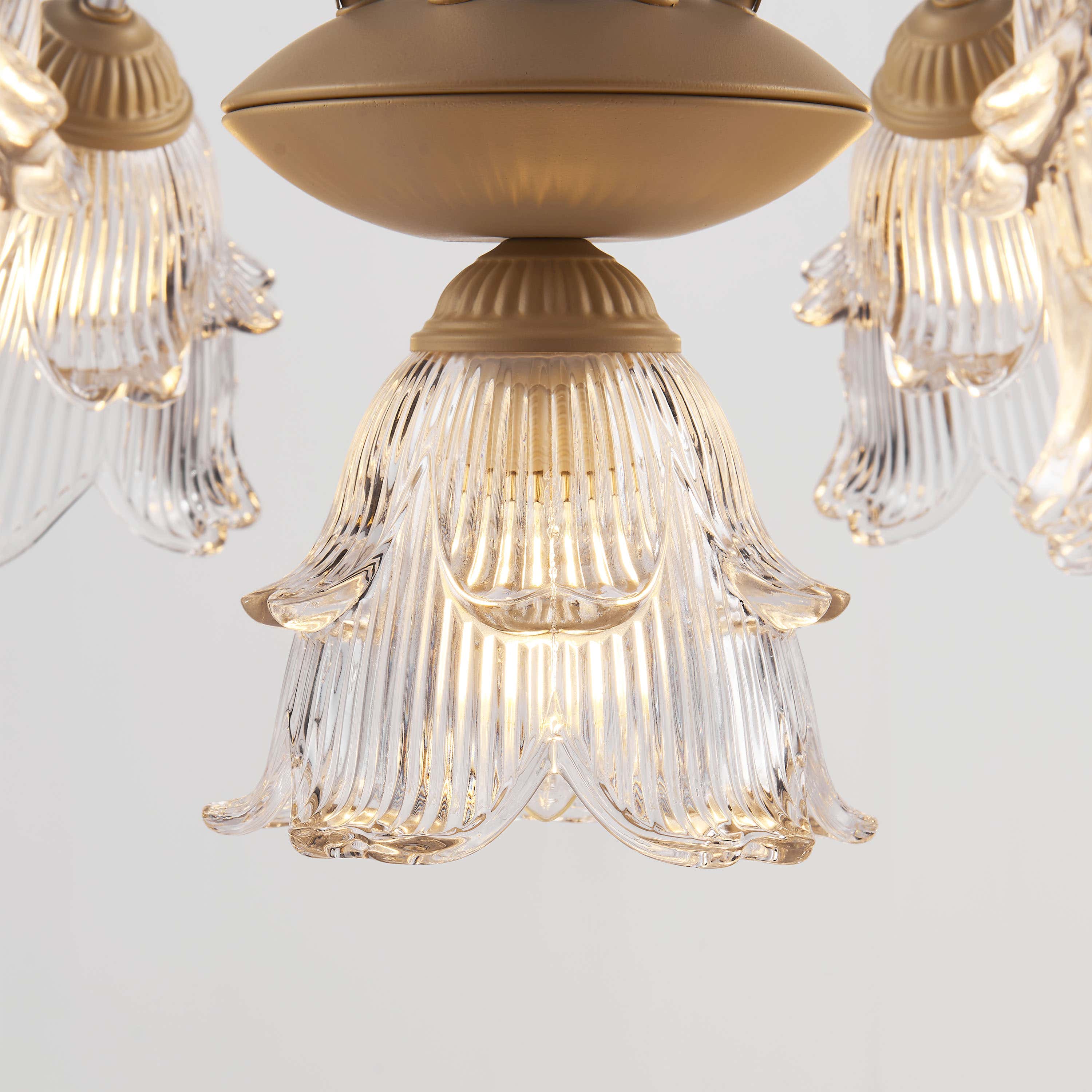 GlowMuse Crystal Round Chandelier 68cm D