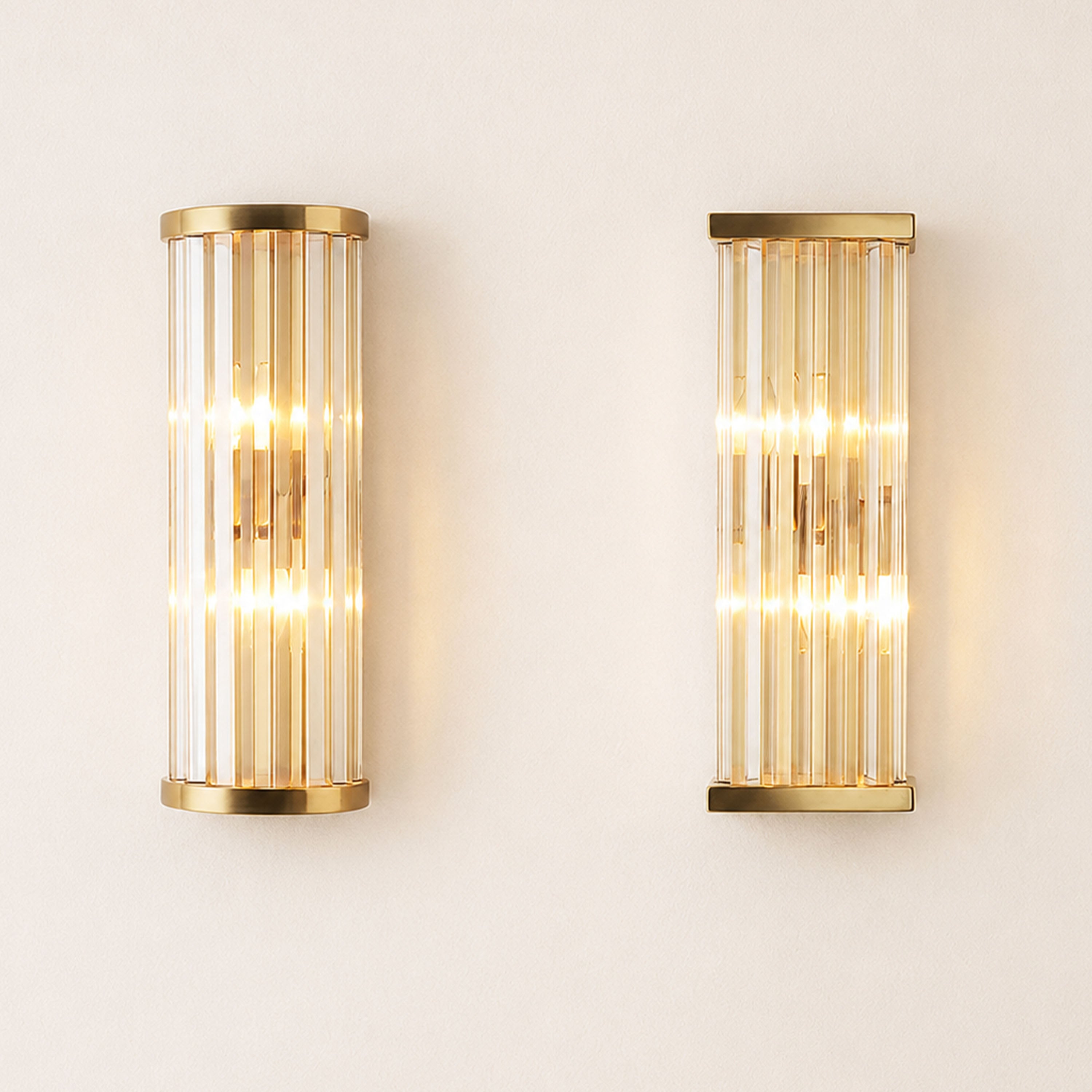 Aethon Crystal Linear Wall Sconce