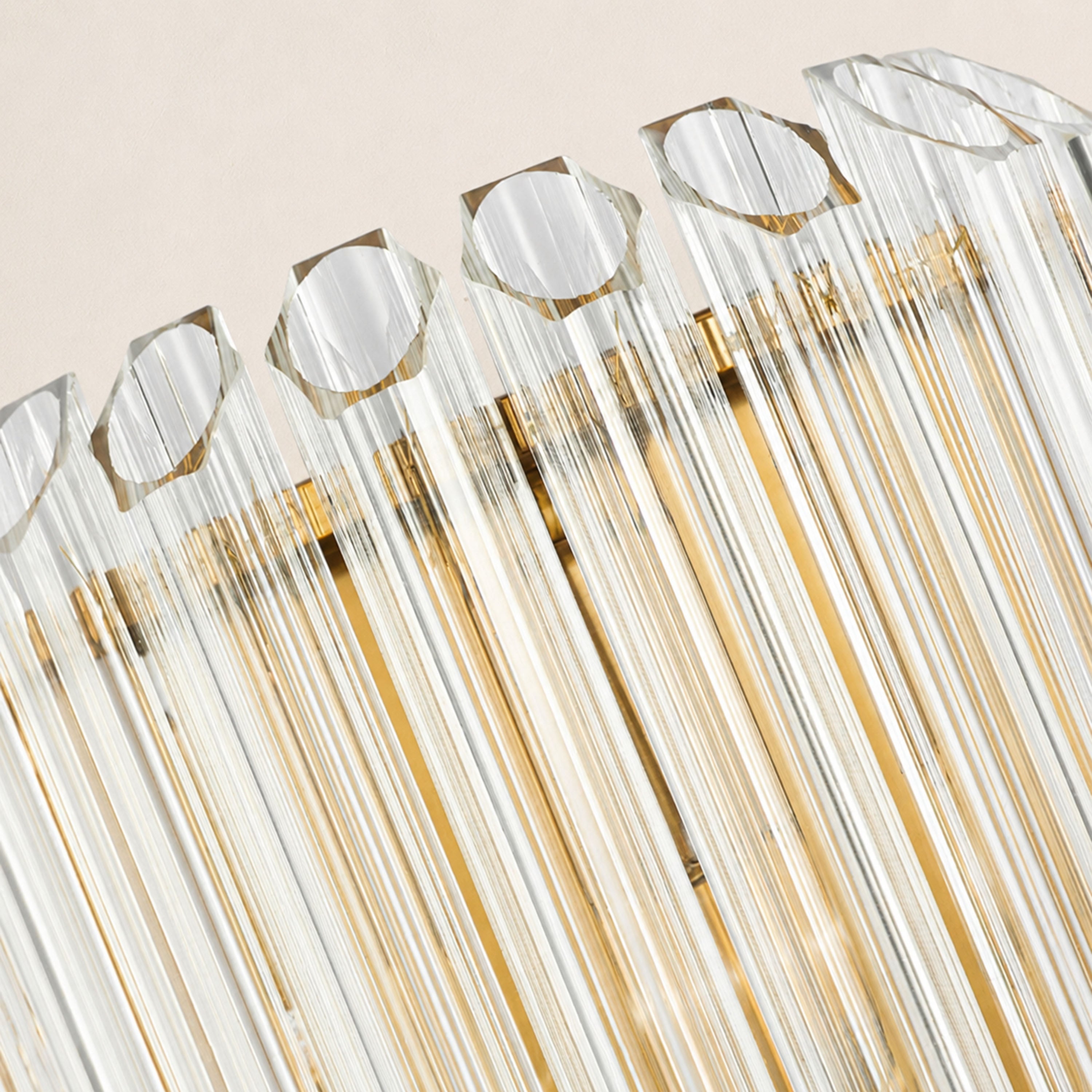 Virella Crystal Tube Wall Sconce