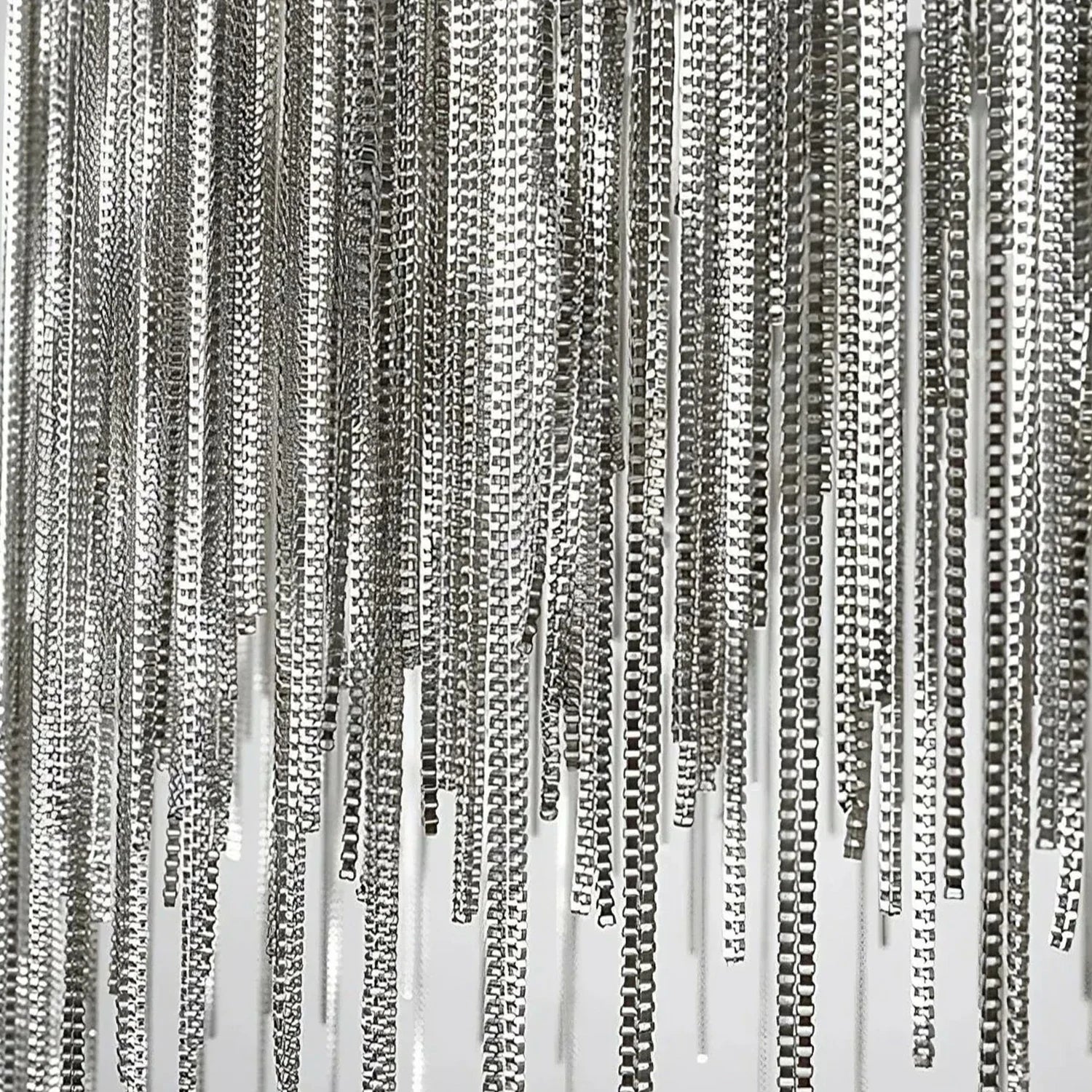 Teresa Cadena Steel Tassel Chandelier 80cm D