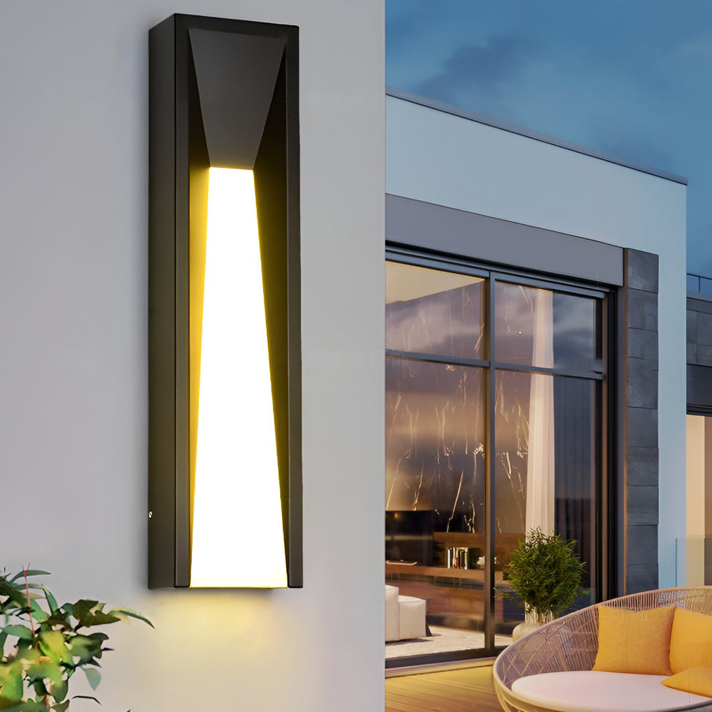 Solargard Rectangle LED Outdoor Wall Light