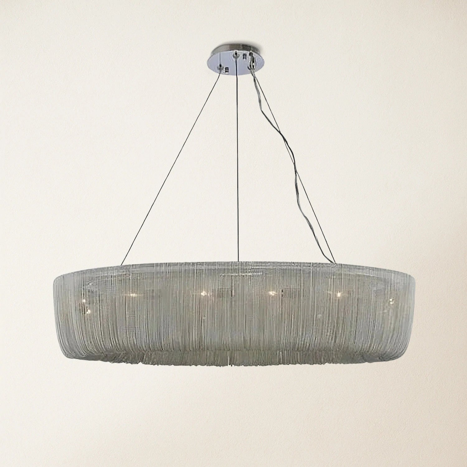 Teresa Cadena Chain Tassel Chandelier 100cm D