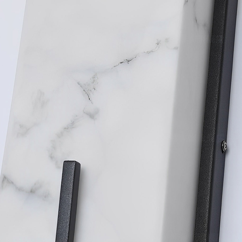 Noctilith Resin Rectangular Outdoor Wall Light